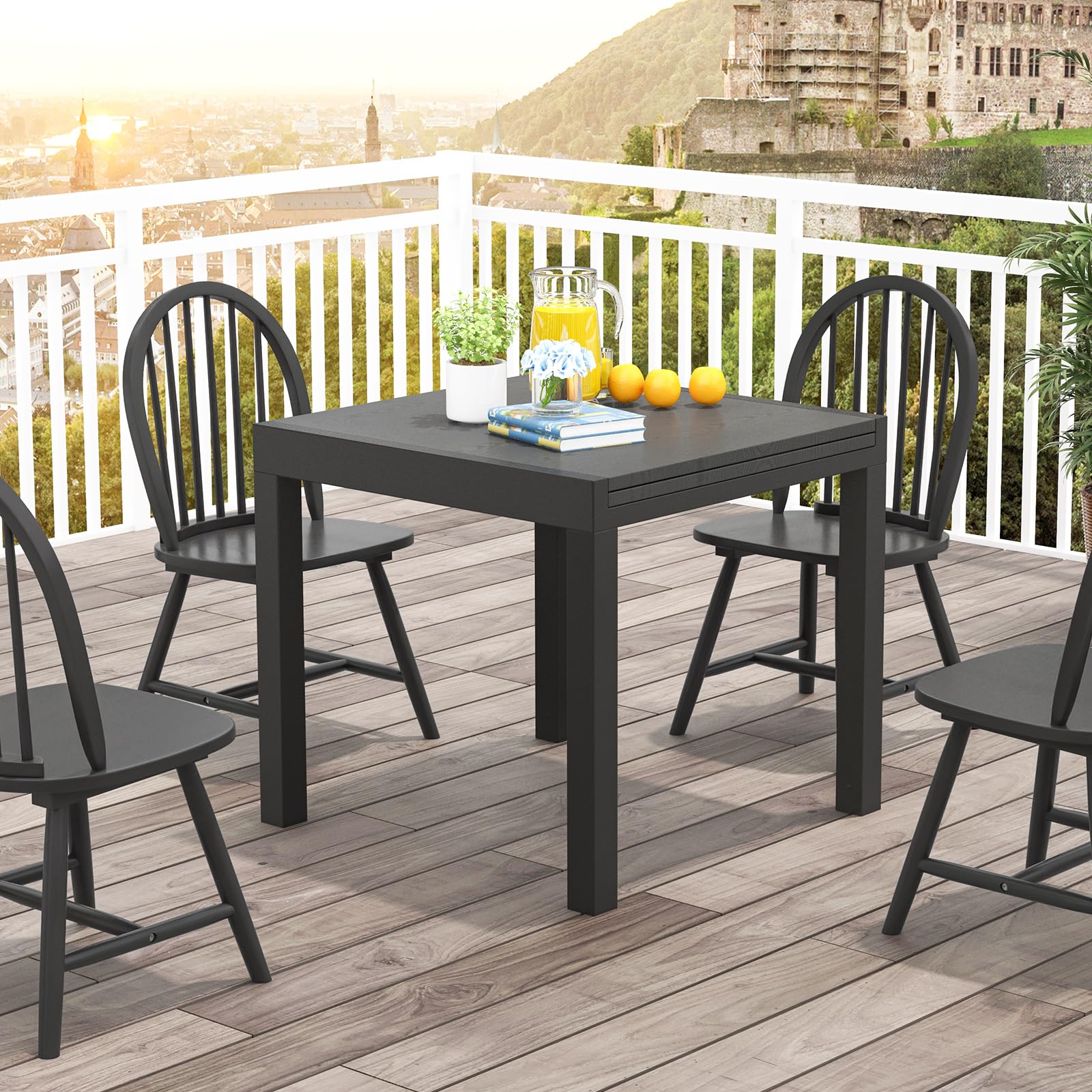 komfotteu-gartentisch-ausziehbar-80-160-cm-aluminium-esstisch-f-r-4-6-personen-g image 8