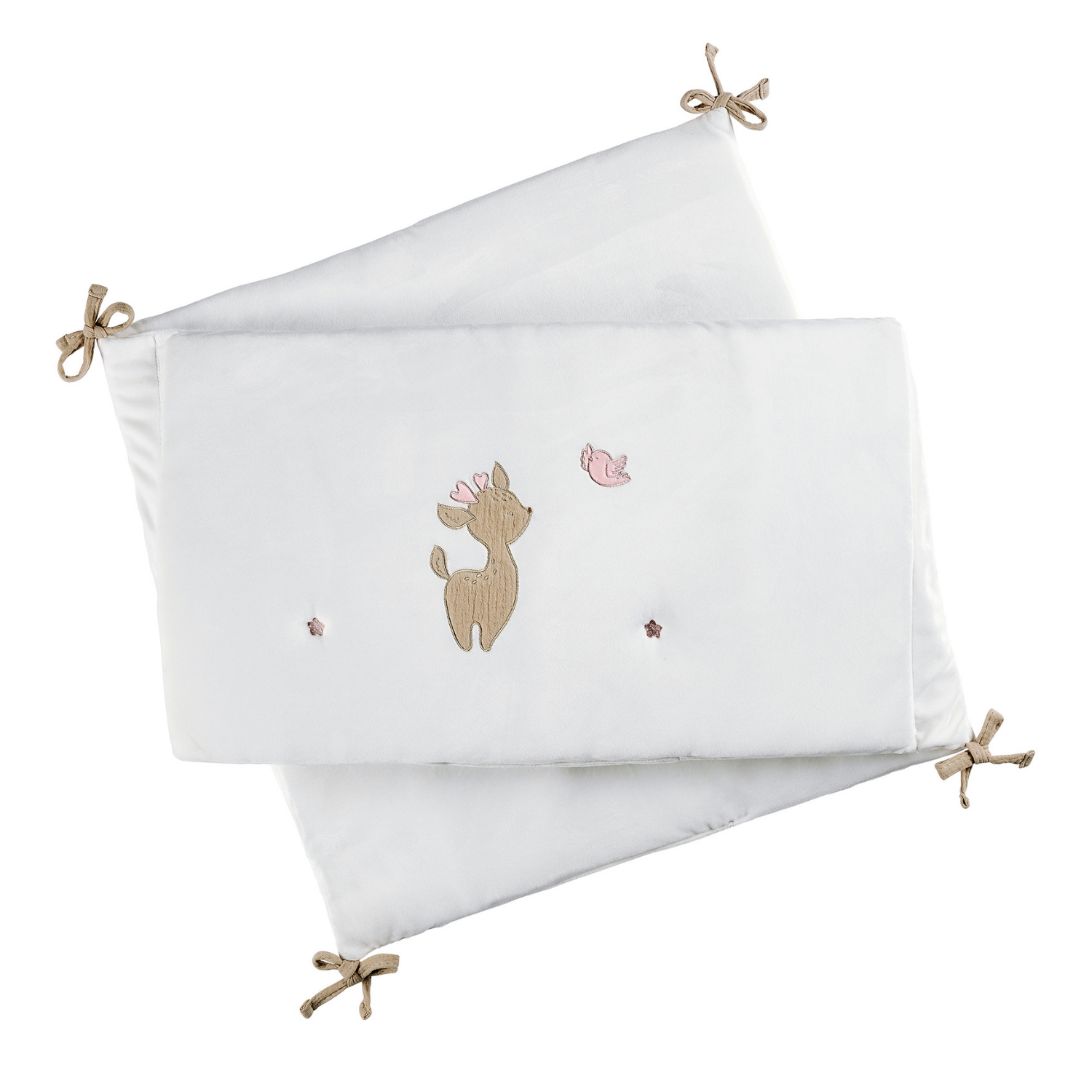 nattou-fanfan-bettnestchen-velours-wei-60-70-cm image 1