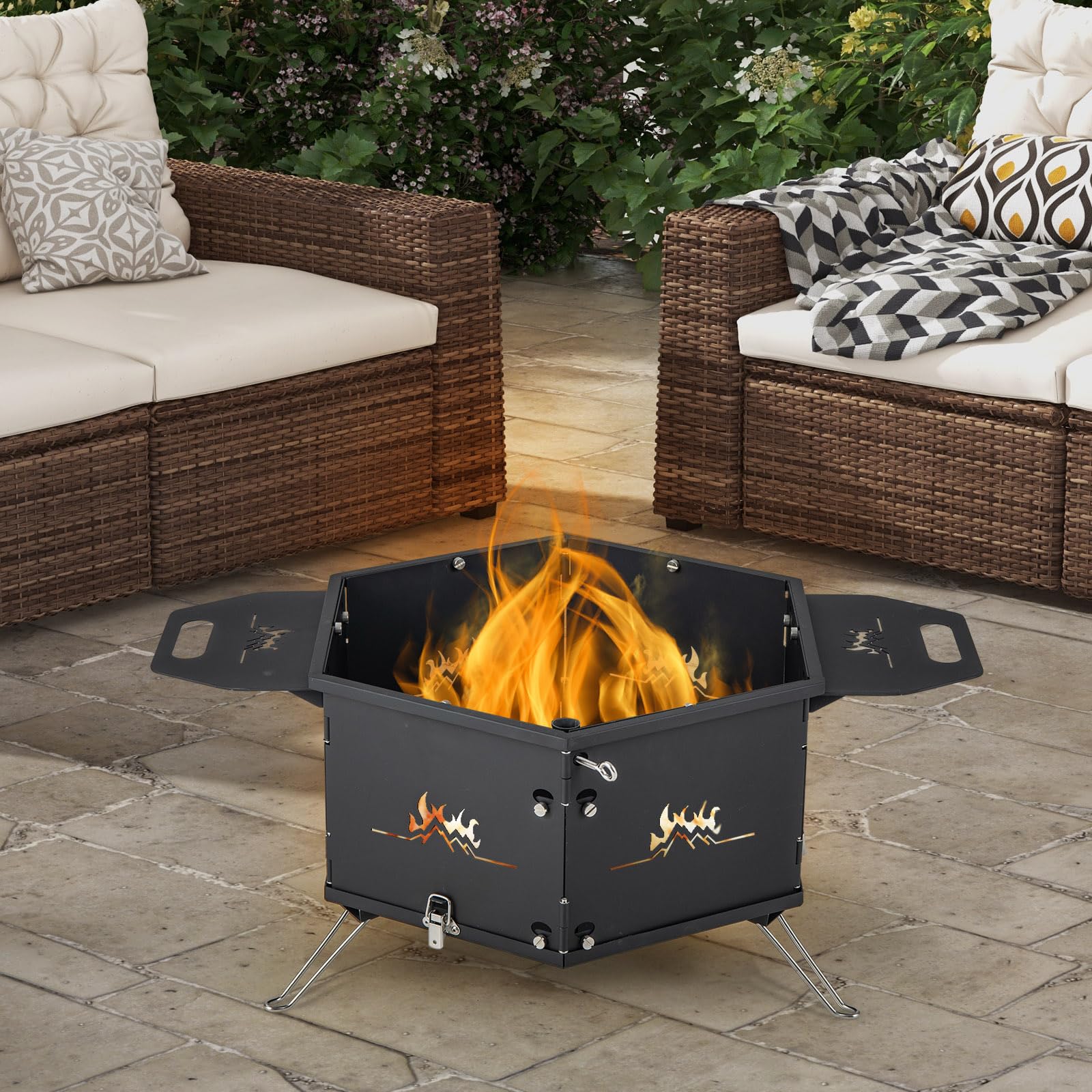komfotteu-holzkohlegrill-zusammenklappbar-2-in-1-tischgrill image 7