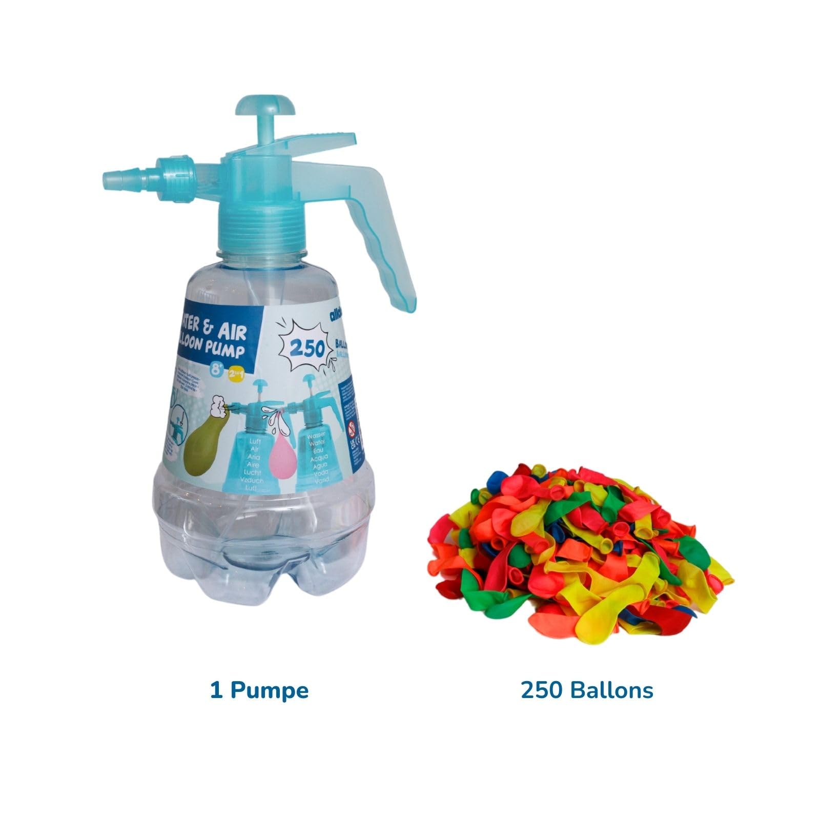 alldoro-2-in-1-pumpe-f-r-wasserbomben-luftballons-inkl-250-ballons image 7