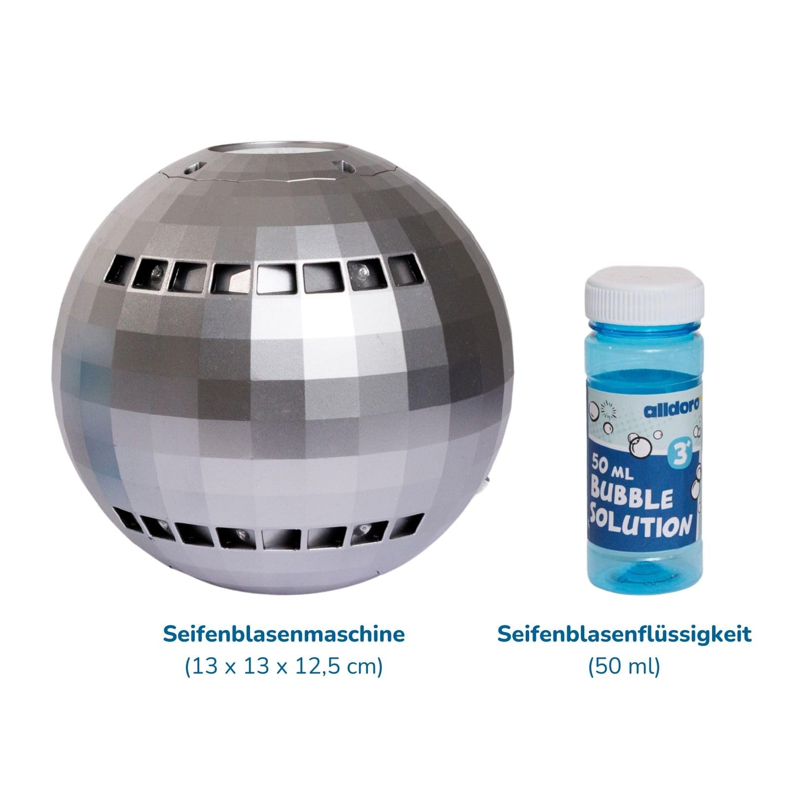 alldoro-led-seifenblasenmaschine-discokugel-13-cm-silber image 7