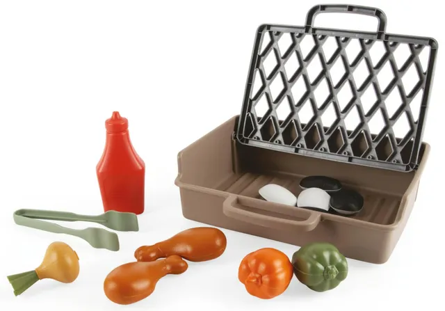 dantoy-green-garden-grill-set-12-teilig-spielgrill image 1
