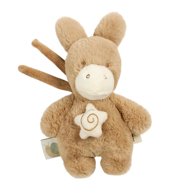 nattou-loulou-mini-spieluhr-esel-20-cm-karamell image 1