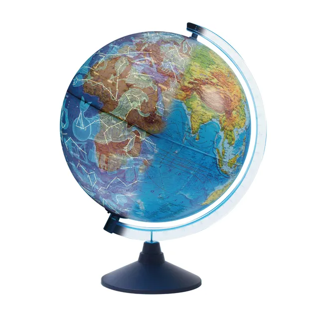 alldoro-3d-lexi-globus-2-0-led-leuchtglobus-25-cm-mit-app-und-ar image 1