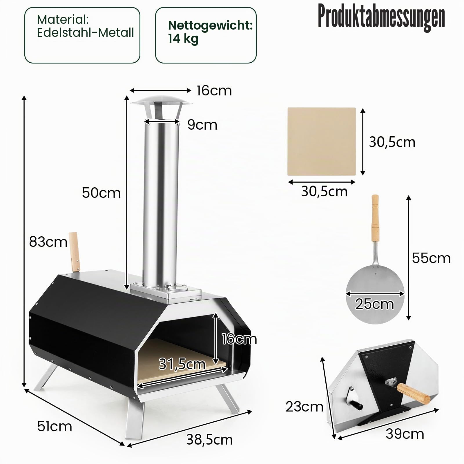 komfotteu-pizzaofen-outdoor-holzofen-mit-pizzastein image 6