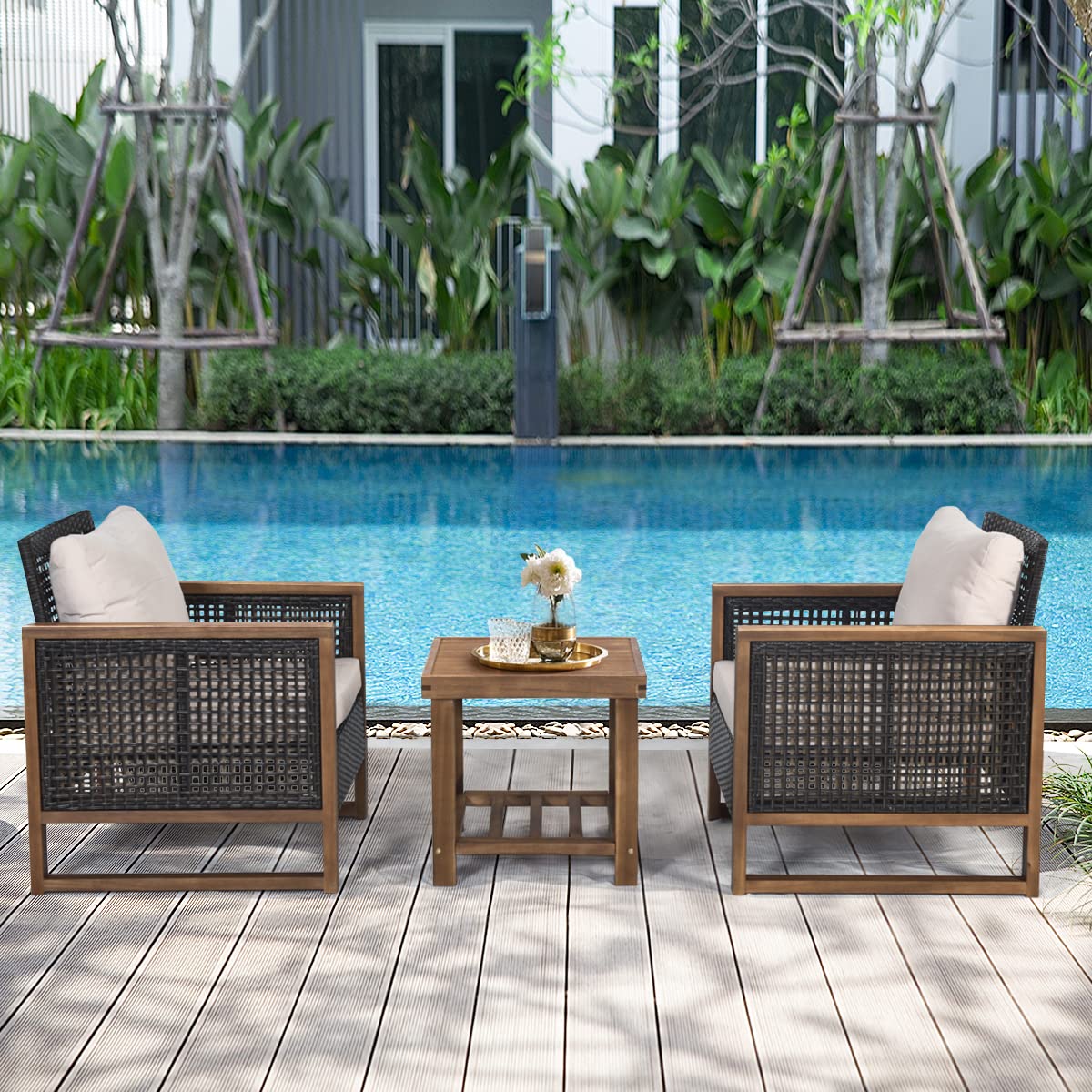 komfotteu-3-tlg-rattan-balkonm-bel-set-mit-couchtisch-und-kissen image 2