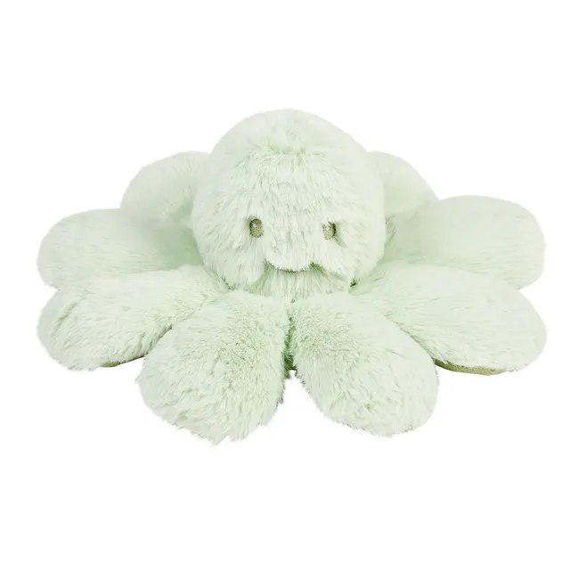 nattou-lapidou-doudou-kuschel-oktopus-rassel-25-cm-lindengr-n image 1
