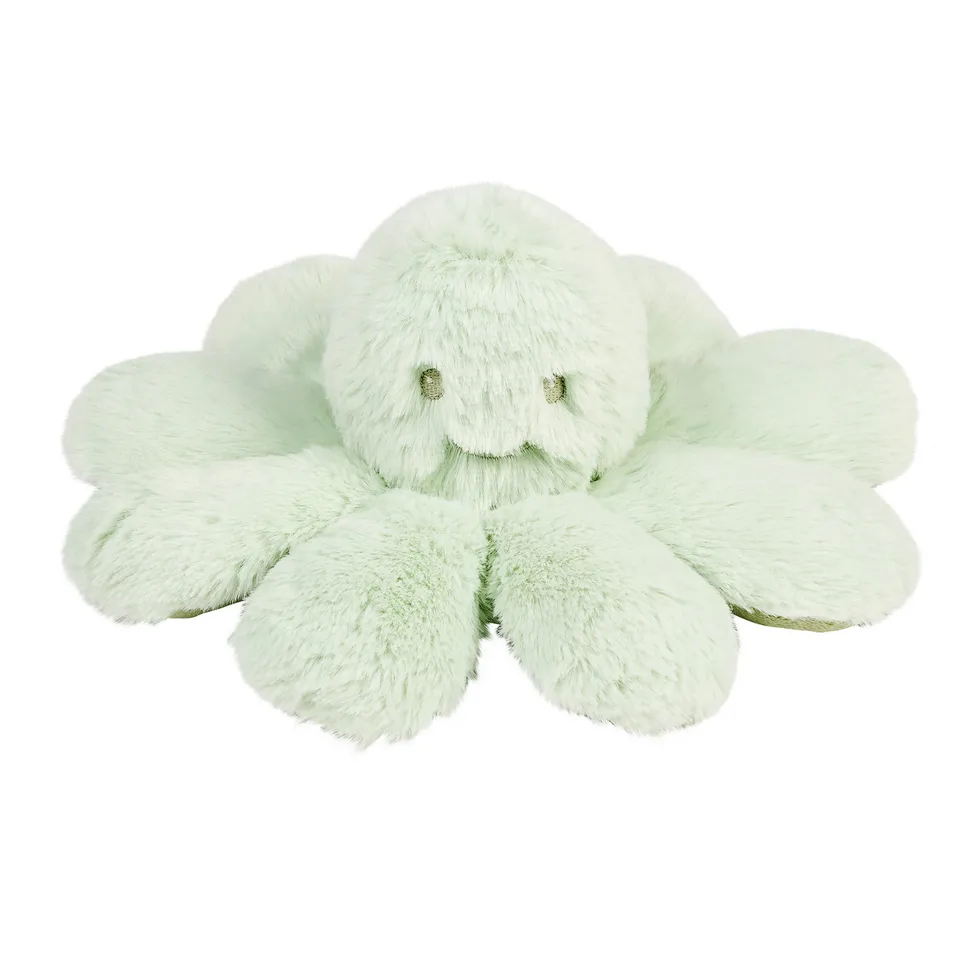 nattou-lapidou-doudou-kuschel-oktopus-rassel-25-cm-lindengr-n image 1