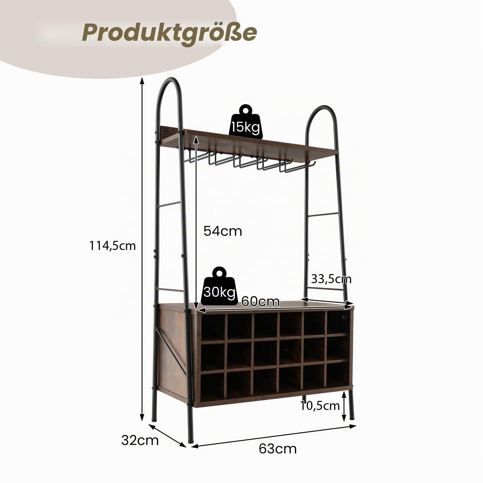 komfotteu-weinregal-mit-glashaltern-f-r-18-flaschen-114-5-x-64-x-33-5-cm image 3