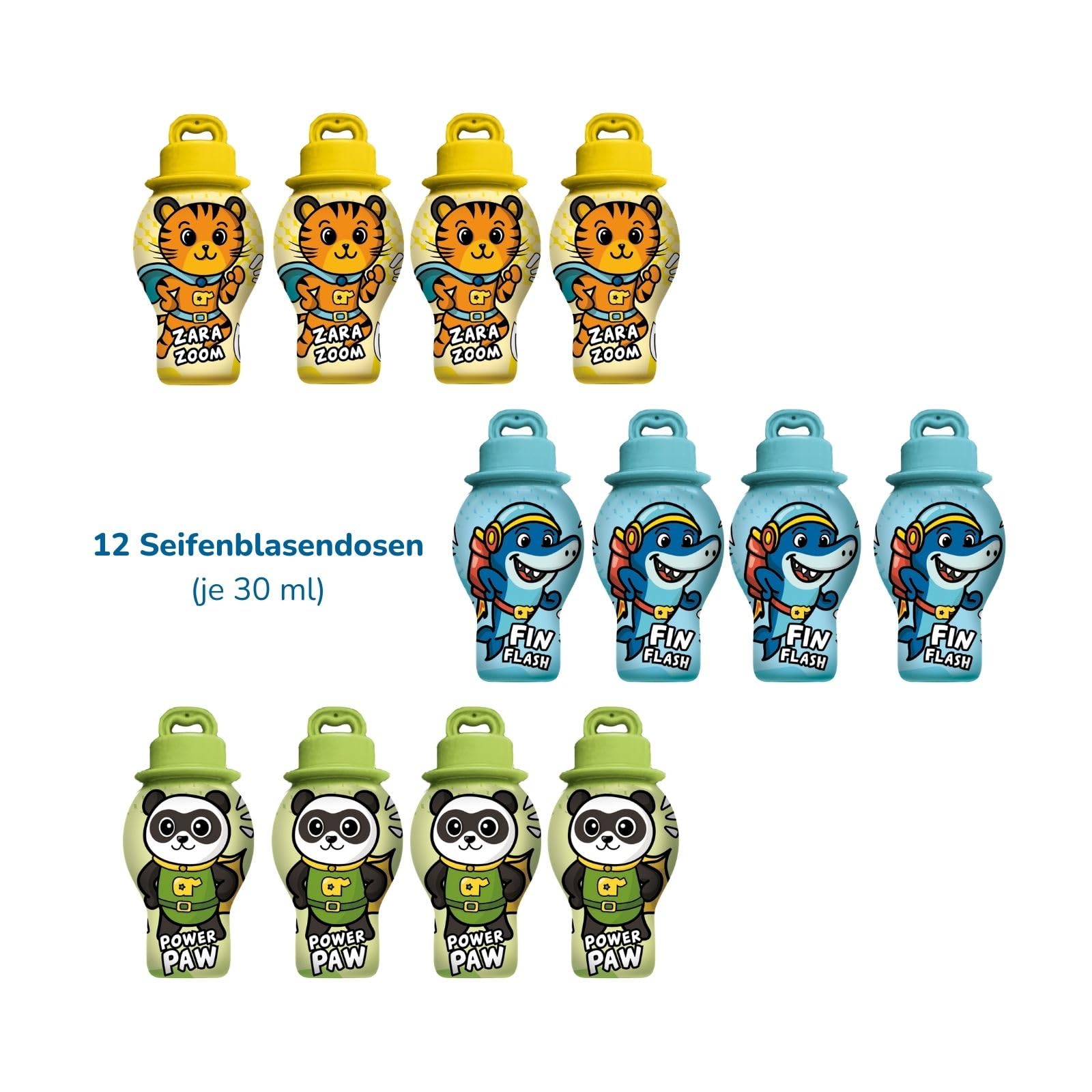 alldoro-auslaufsichere-seifenblasen-12er-set-animal-hero-30-ml image 7