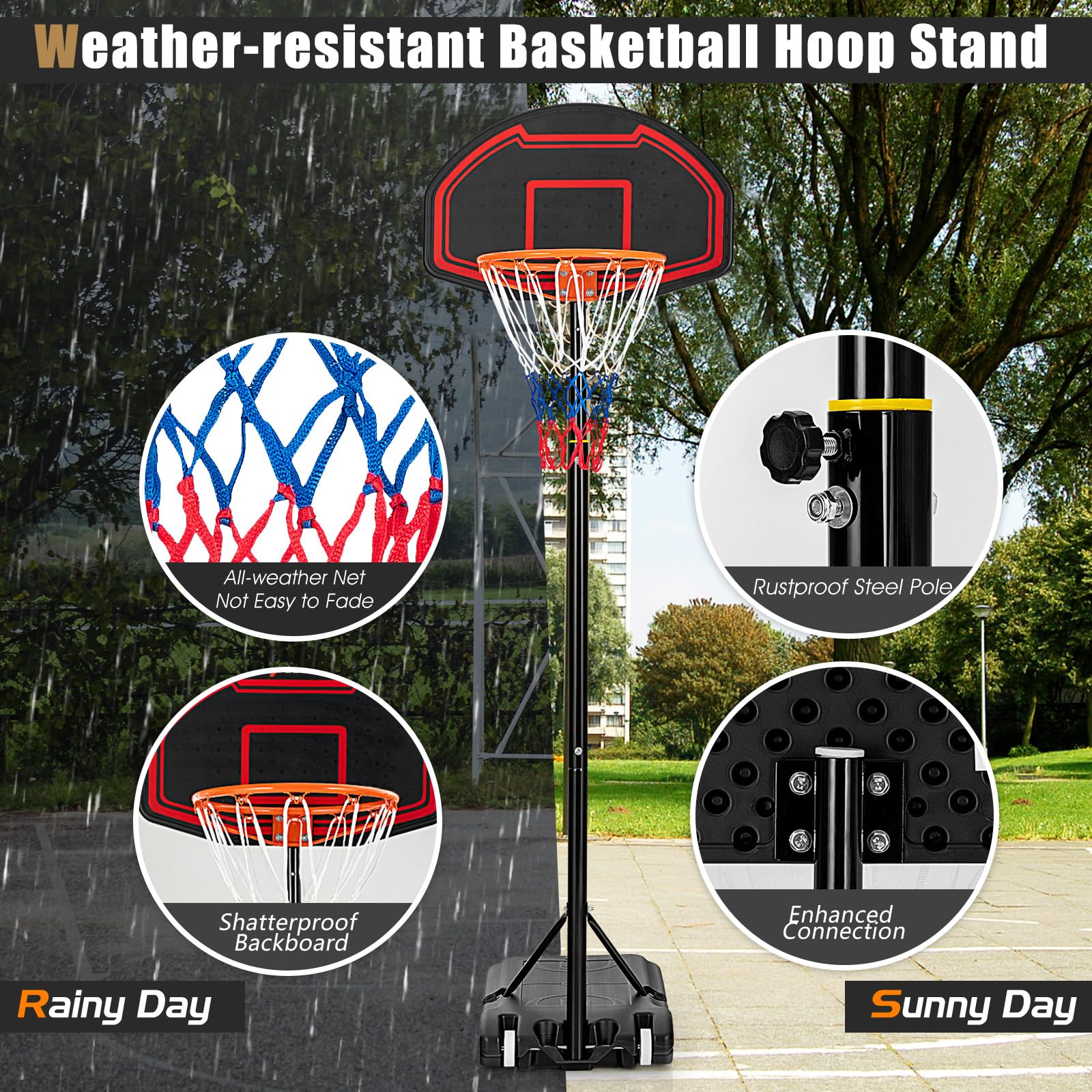 komfotteu-basketballst-nder-outdoor-h-henverstellbar-155-210-cm-schwarz image 5