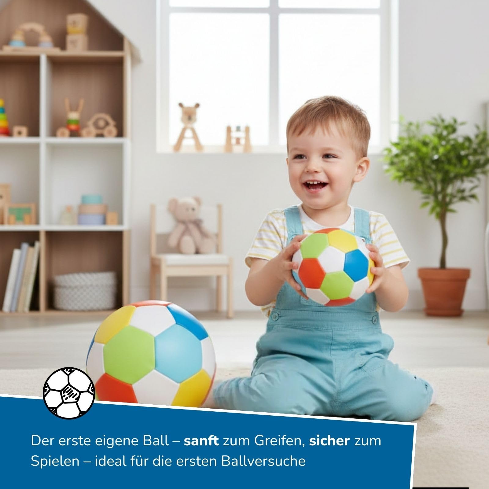 alldoro-softball-2er-set-10-cm-18-cm-schaumstoffball image 3