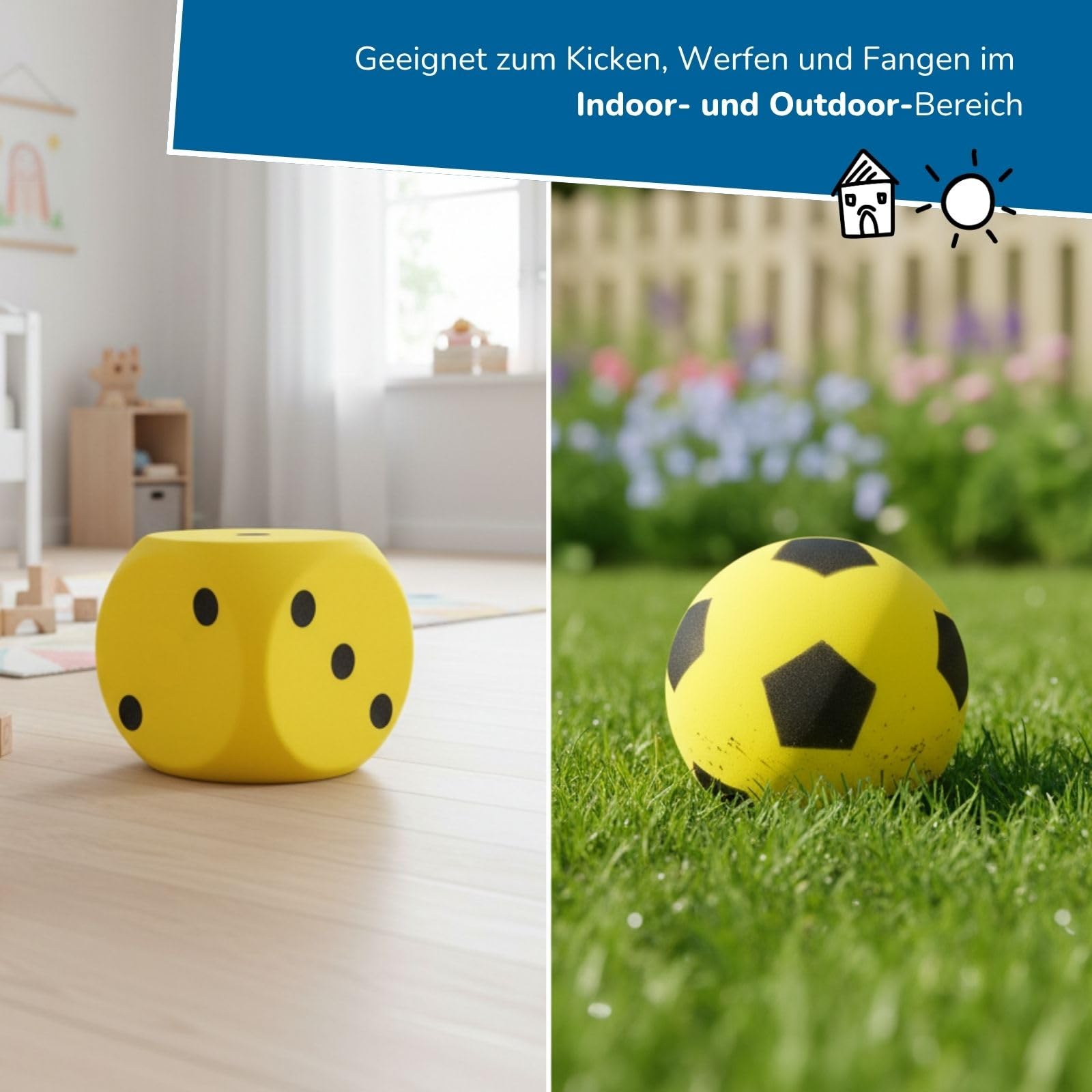 alldoro-schaumstoffball-schaumstoffw-rfel-set-20-cm-extra-weich image 4