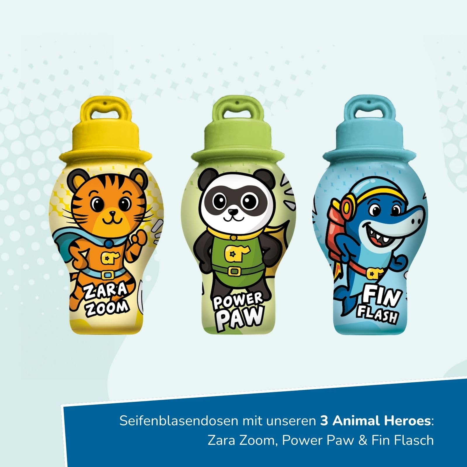 alldoro-auslaufsichere-seifenblasen-12er-set-animal-hero-30-ml image 5