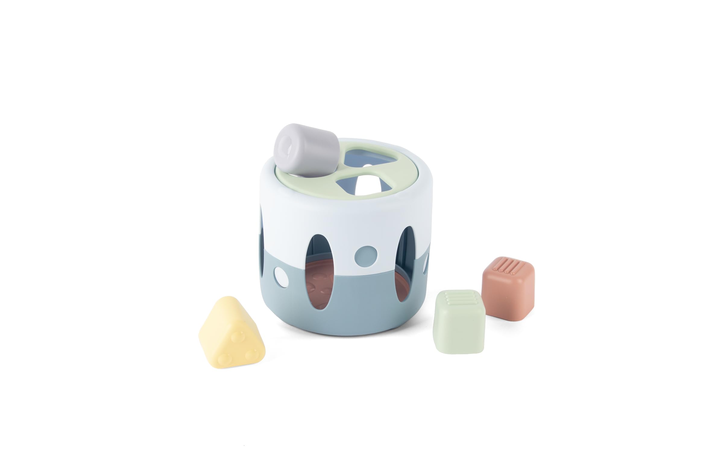 dantoy-sortierbox-steckbox-4871-fairytales-hellblau-mit-kl-tzen-ab-10-monate image 1