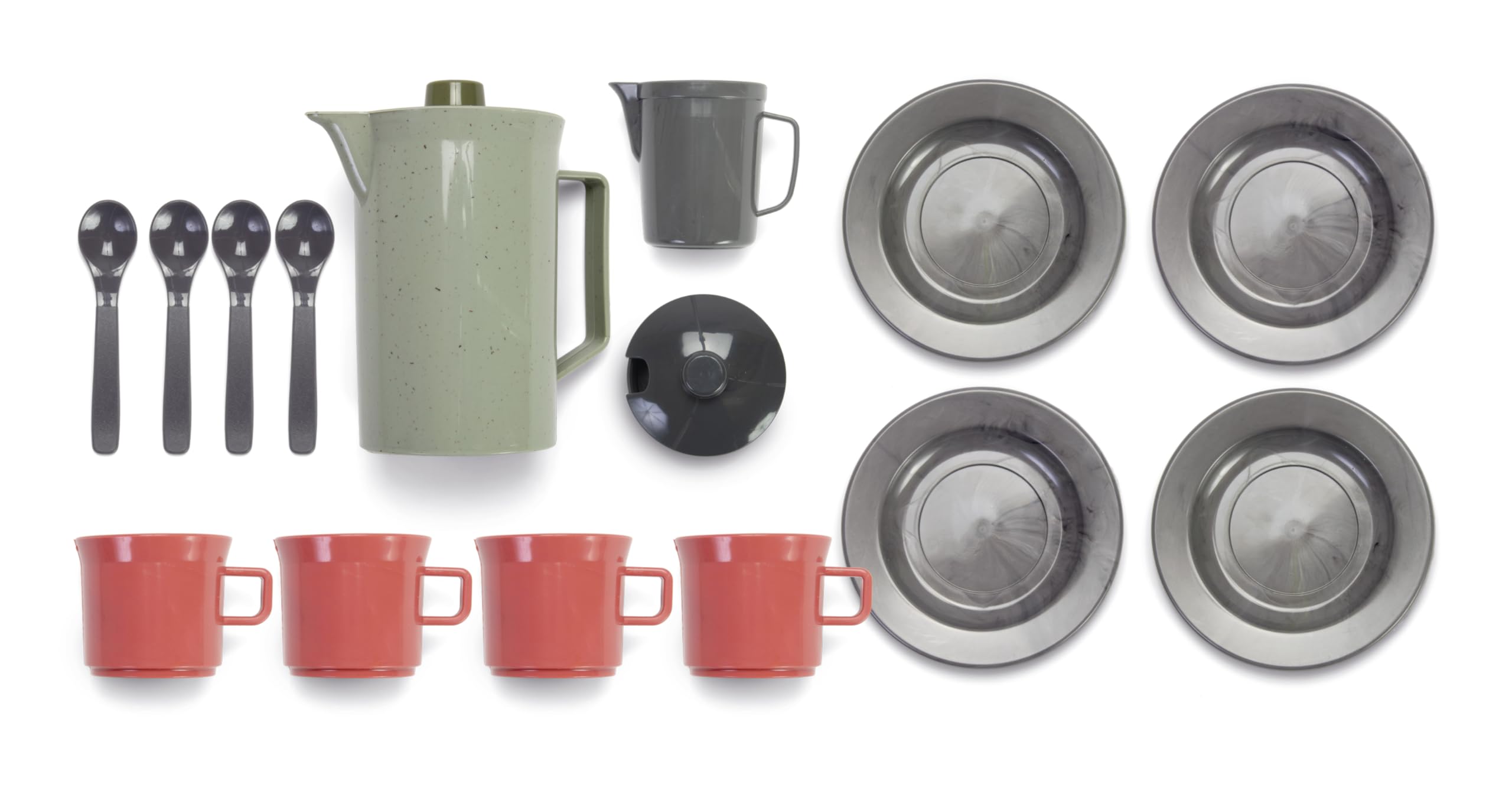 dantoy-2680-green-bean-kaffeeservice-im-netz-17-teile-aus-recyclingmaterial image 2