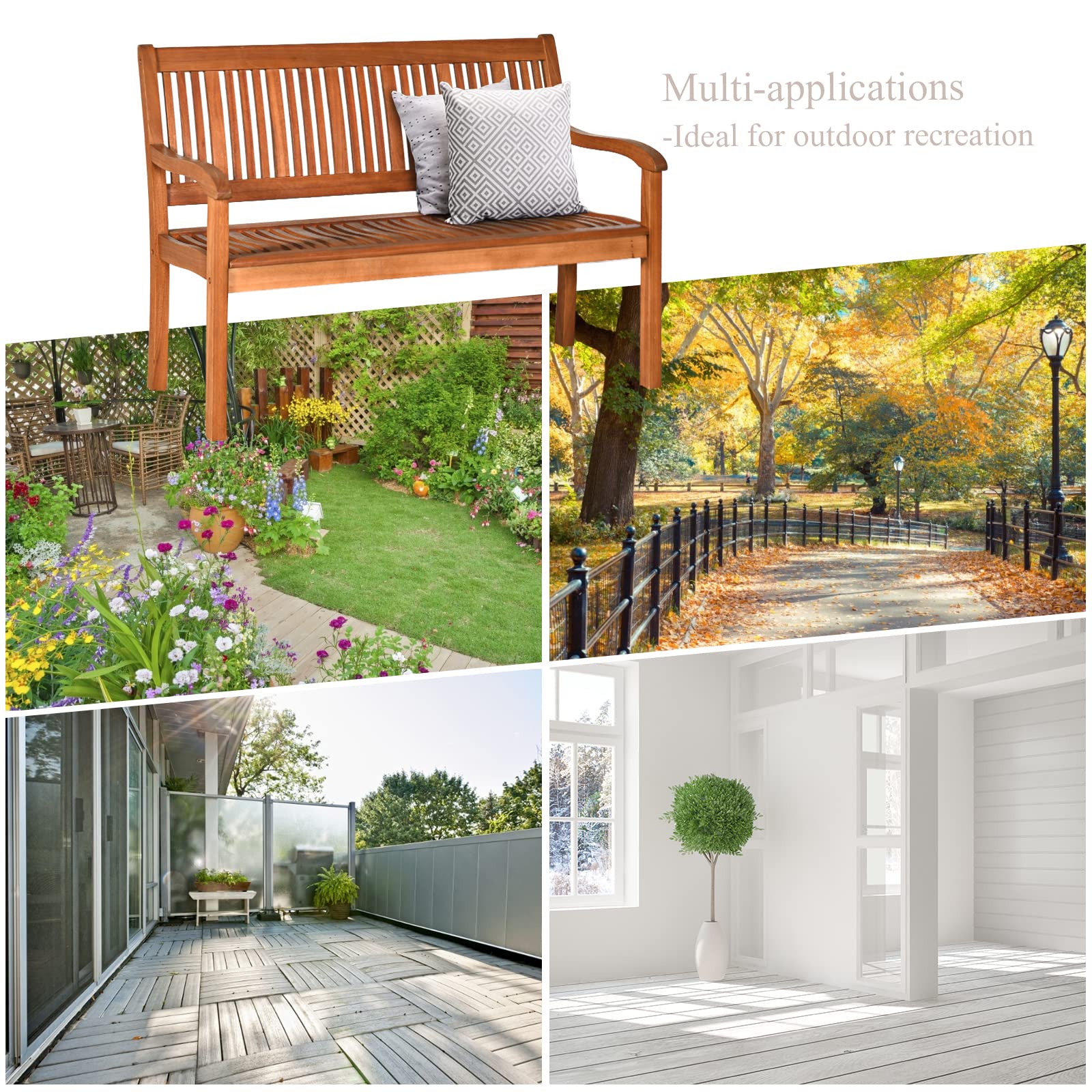 komfotteu-gartenbank-aus-eukalyptus-126-x-63-x-91-cm-bis-360-kg image 6