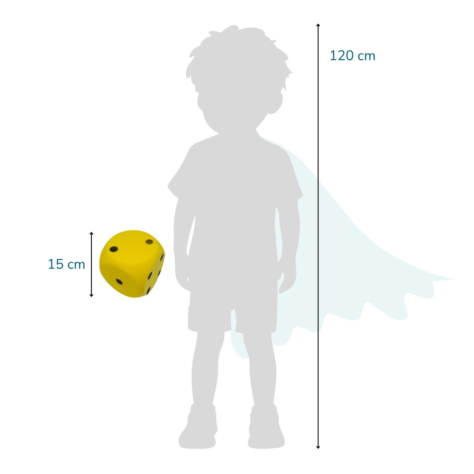alldoro-xxl-schaumstoff-w-rfel-12er-set-15-cm-gelb image 7