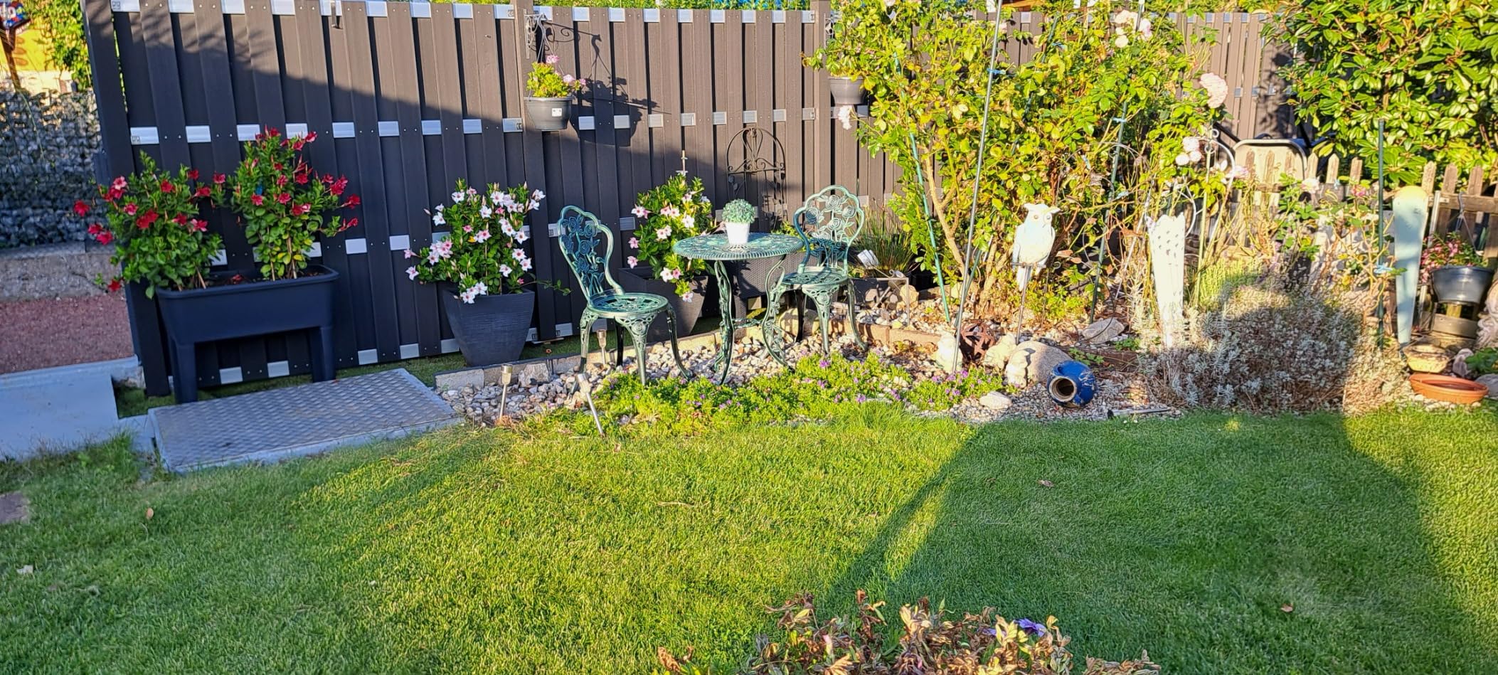 Wunderschön auf kleinem Balkon