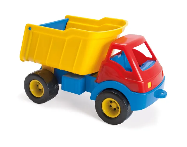 dantoy-lkw-mit-ladefl-che-ab-2-jahre-kipplaster-spielzeug-made-in-denmark image 1