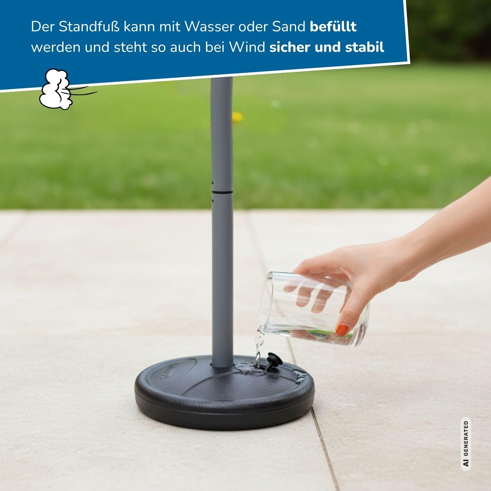 alldoro-verkehrs-blitzer-80-cm-mit-licht-sound-bef-llbarer-standfu image 5