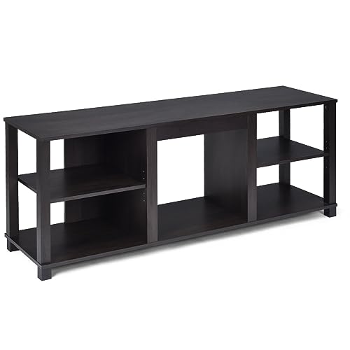 komfotteu-tv-m-bel-150x40x58-cm-mit-kaminfach-schwarz-braun image 8