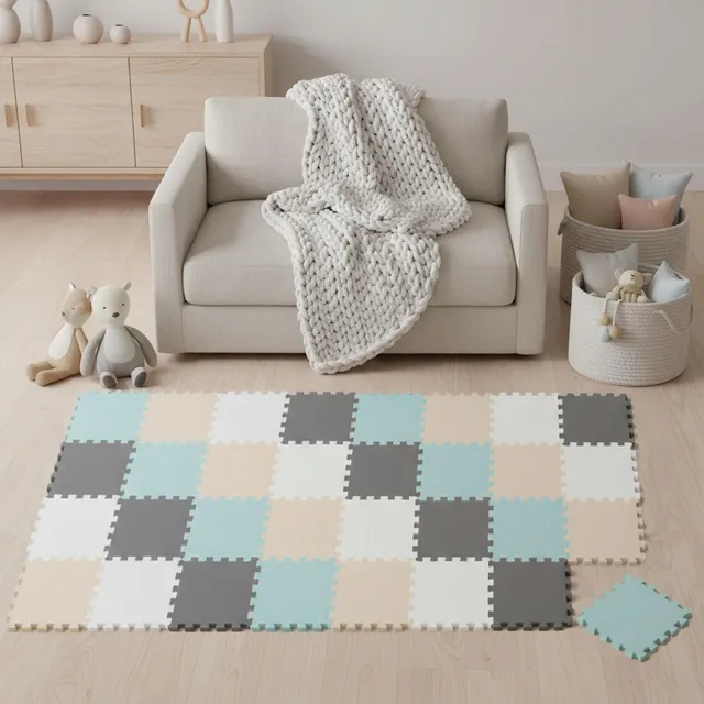littletom-spielmatte-baby-puzzlematte-pastell-36-teilig-180-x-180-cm-eva-30-x-30-2 image 1
