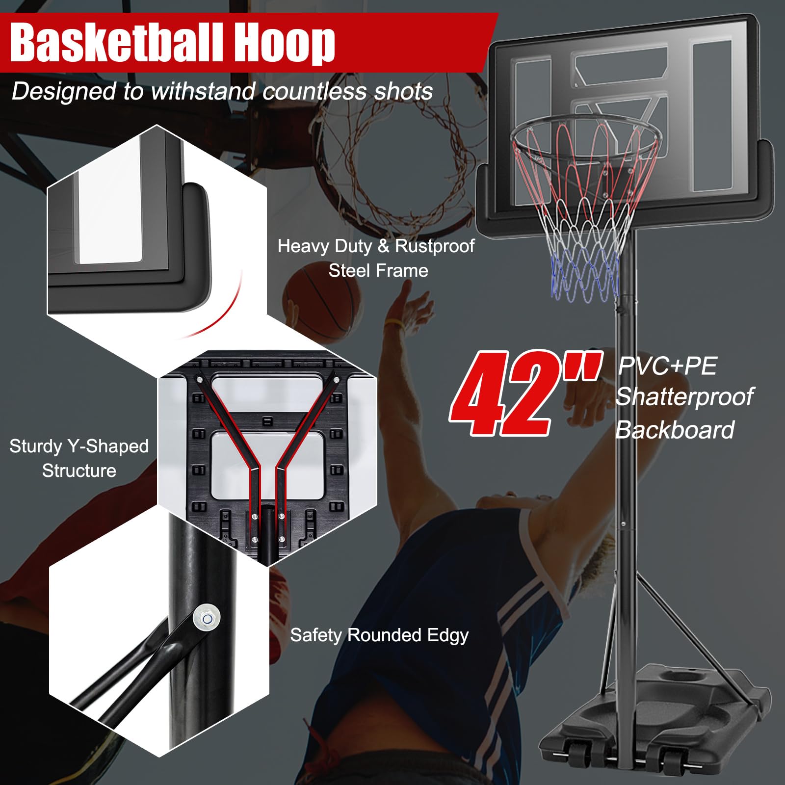 komfotteu-basketballst-nder-160-305-cm-h-henverstellbar-mit-rollen image 4
