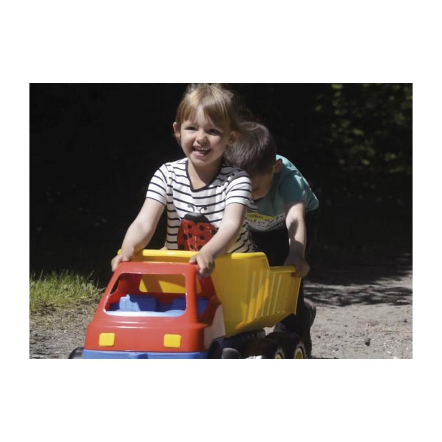 dantoy-giant-tipper-truck-84-cm-gro-er-kipplaster-f-r-garten-made-in-denmark image 5