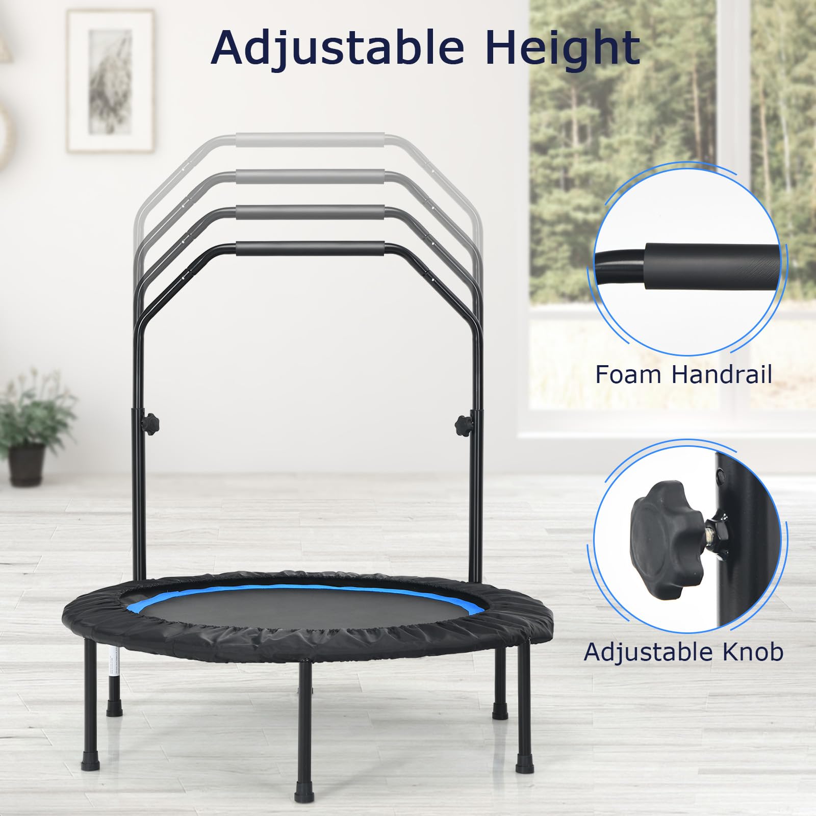 komfotteu-2-in-1-fitness-trampolin-101-cm-mit-griff-und-widerstandsb-ndern-schwa image 5