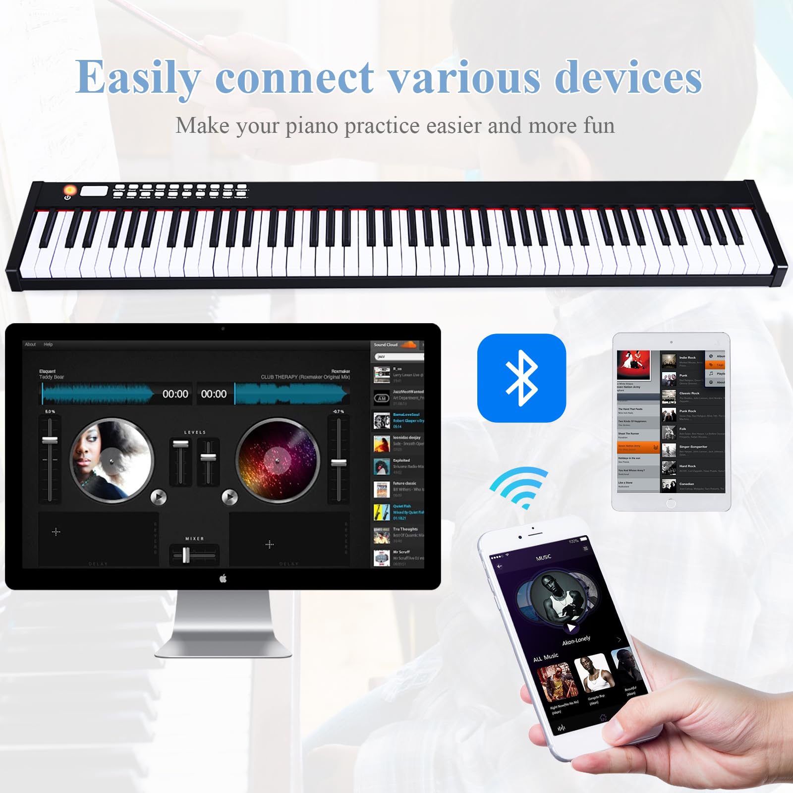 komfotteu-digitales-piano-88-tasten-elektroklavier-mit-bluetooth image 4