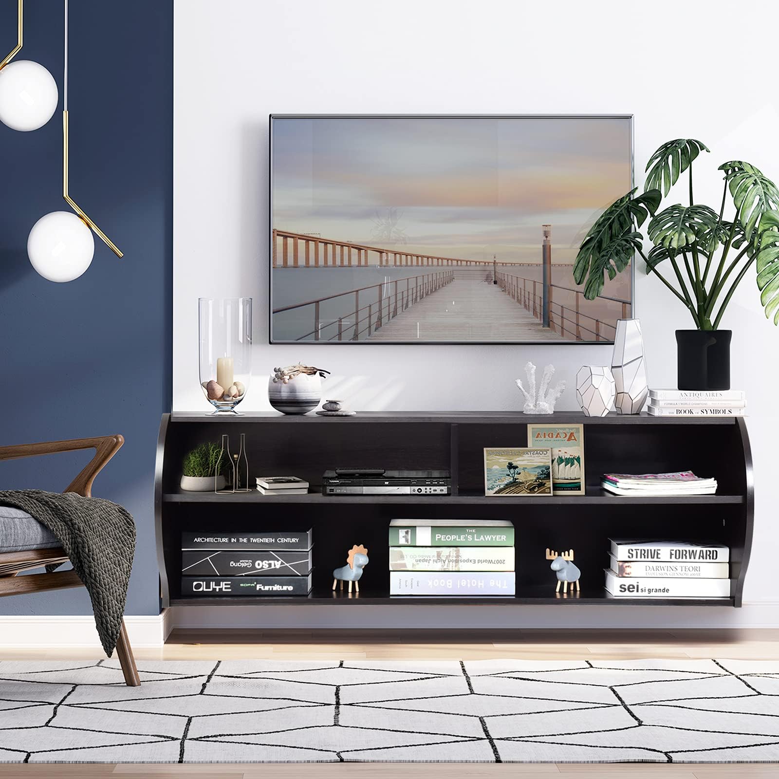 komfotteu-tv-schrank-h-ngeboard-123x41x41-cm-walnuss image 2