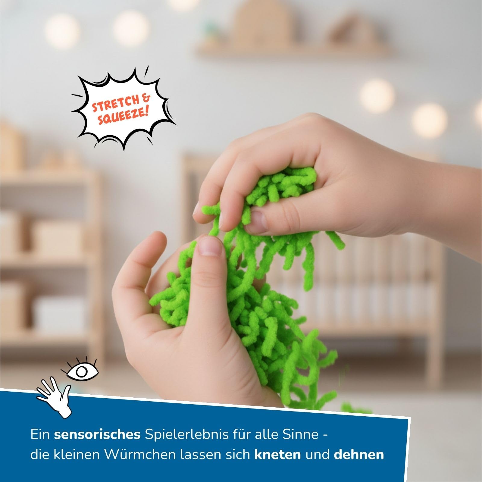 alldoro-squishy-worms-12er-set-motorikspielzeug-gr-n image 3
