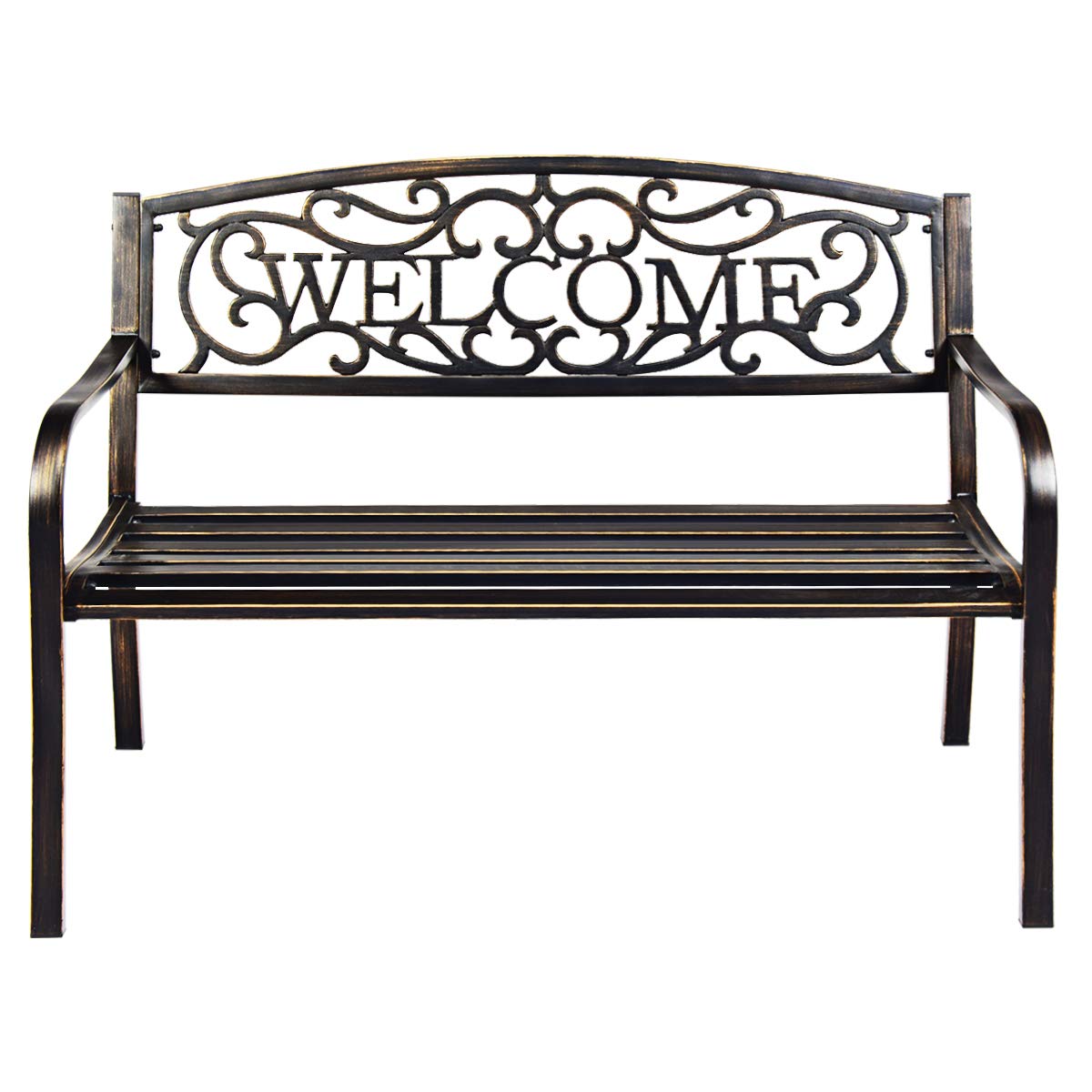 komfotteu-gartenbank-metall-mit-r-ckenlehne-und-armlehne-127-x-63-x-88-cm image 6