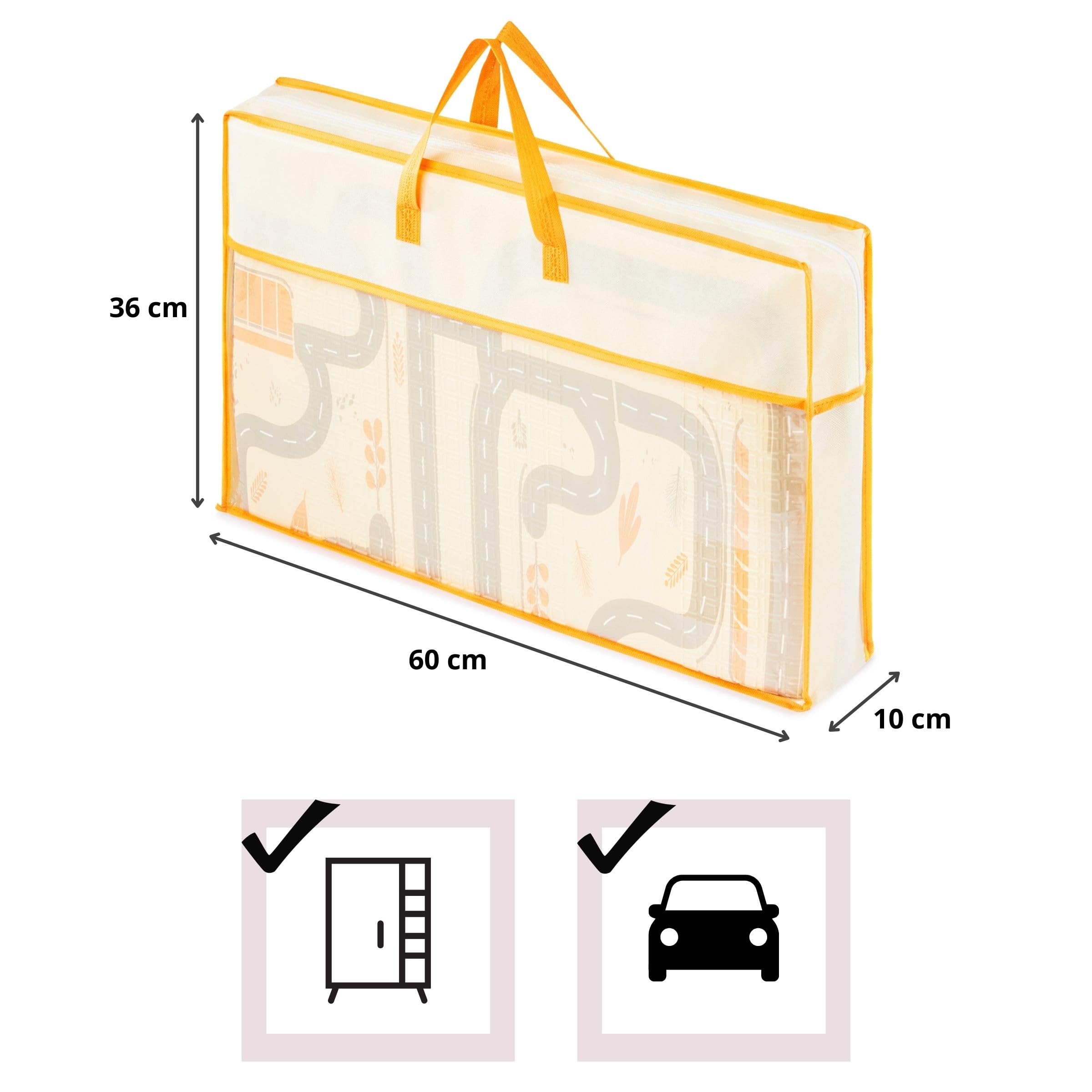 mamabrum-baby-krabbelmatte-200-x-180-x-1-cm-magic-wald-xpe-faltbar image 2