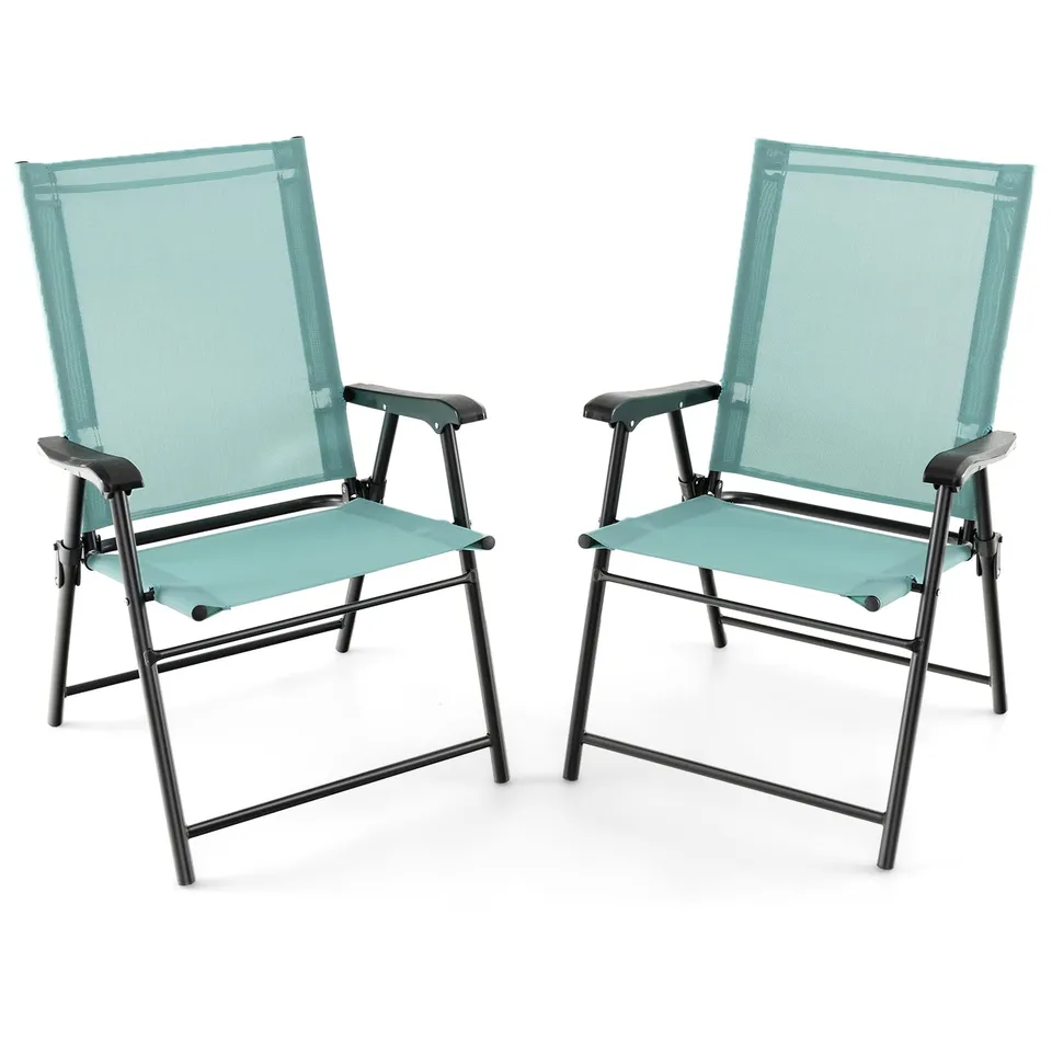 komfotteu-klappst-hle-2er-set-garten-balkon-minzgr-n-150kg image 1