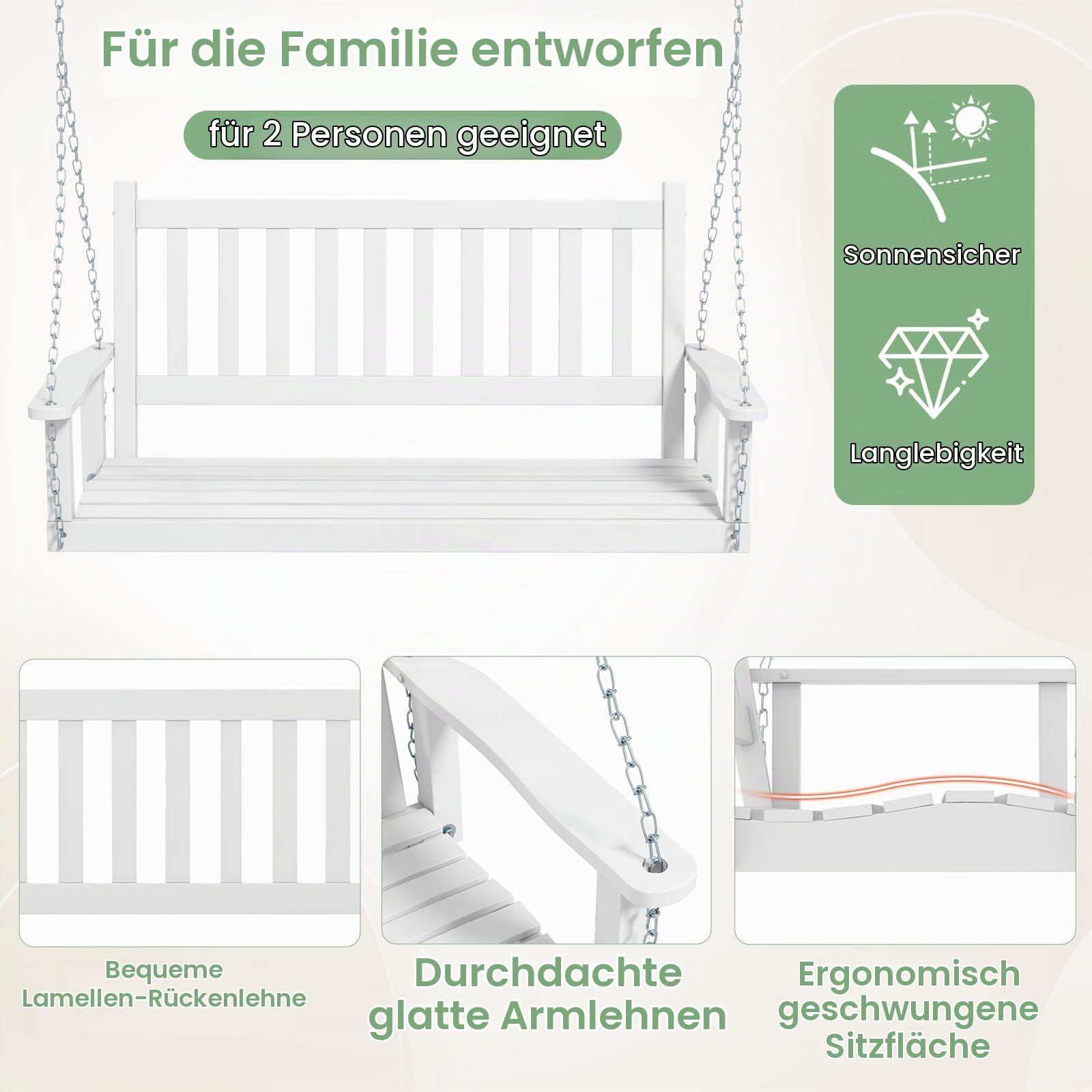 komfotteu-h-ngebank-aus-pappelholz-2-3-sitzer-hollywoodschaukel-wei-136-x-67-x-6 image 4