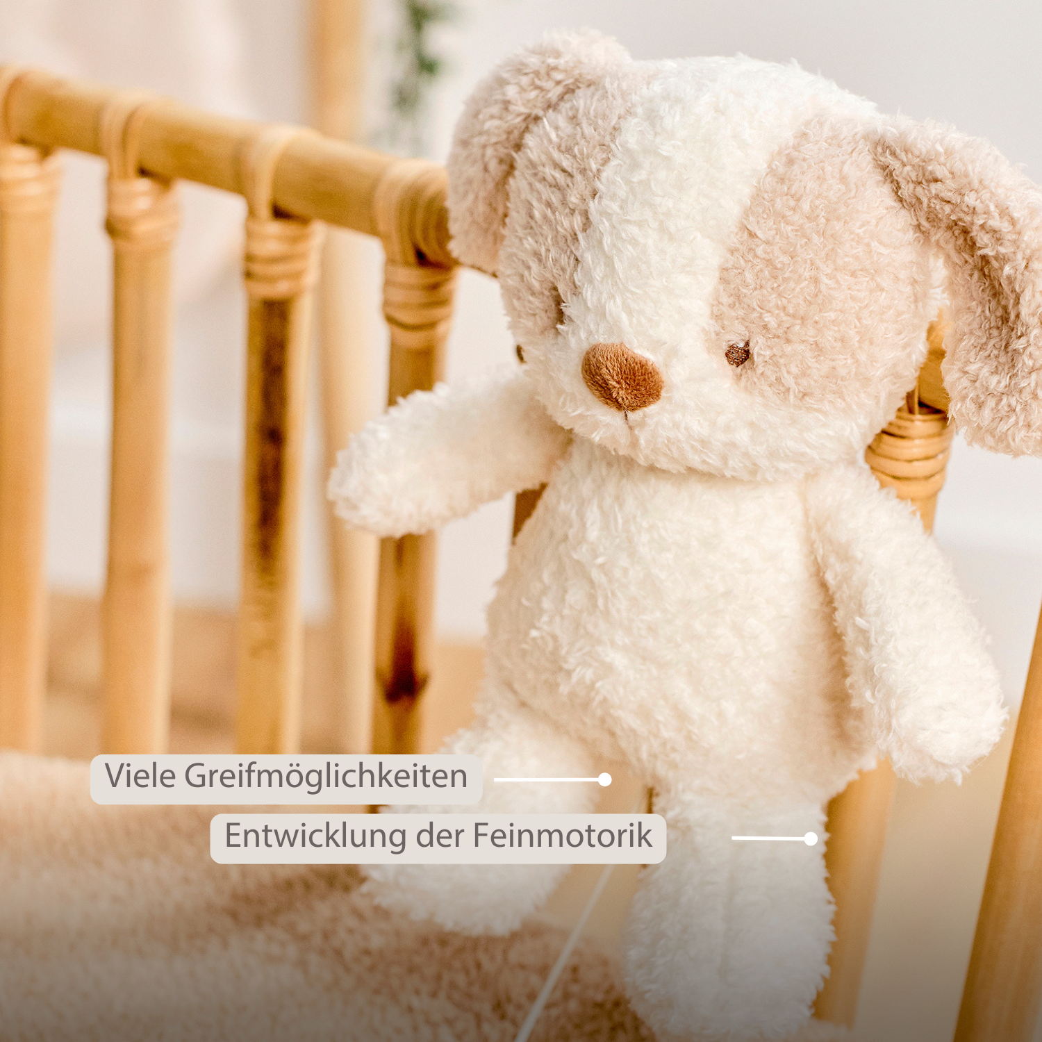 nattou-teddy-musik-kuscheltier-baby-hund-25-cm-mit-spieluhr-la-le-lu-wei-beige image 3