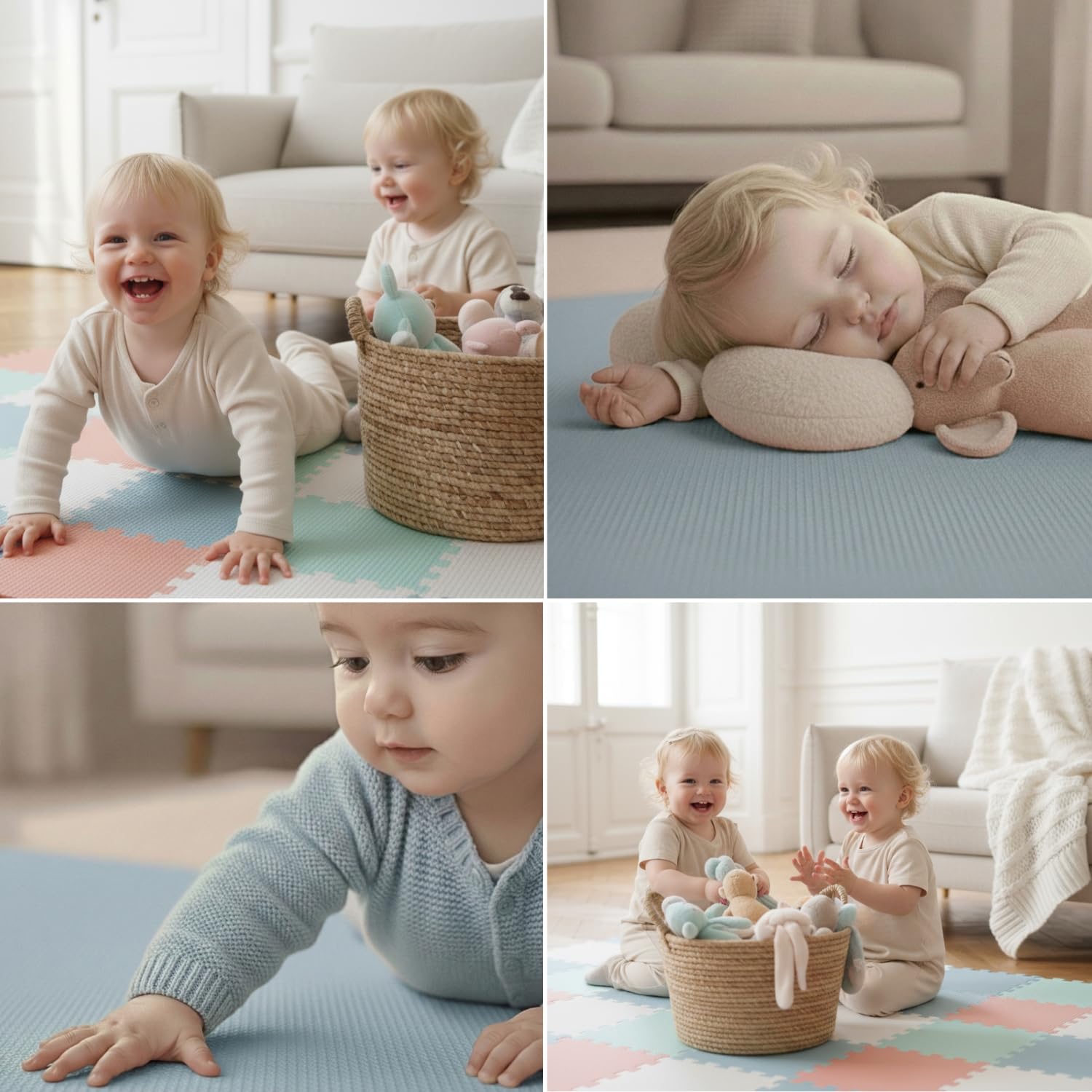 littletom-spielmatte-baby-puzzlematte-pastell-36-teilig-180-x-180-cm-eva-30-x-30 image 5