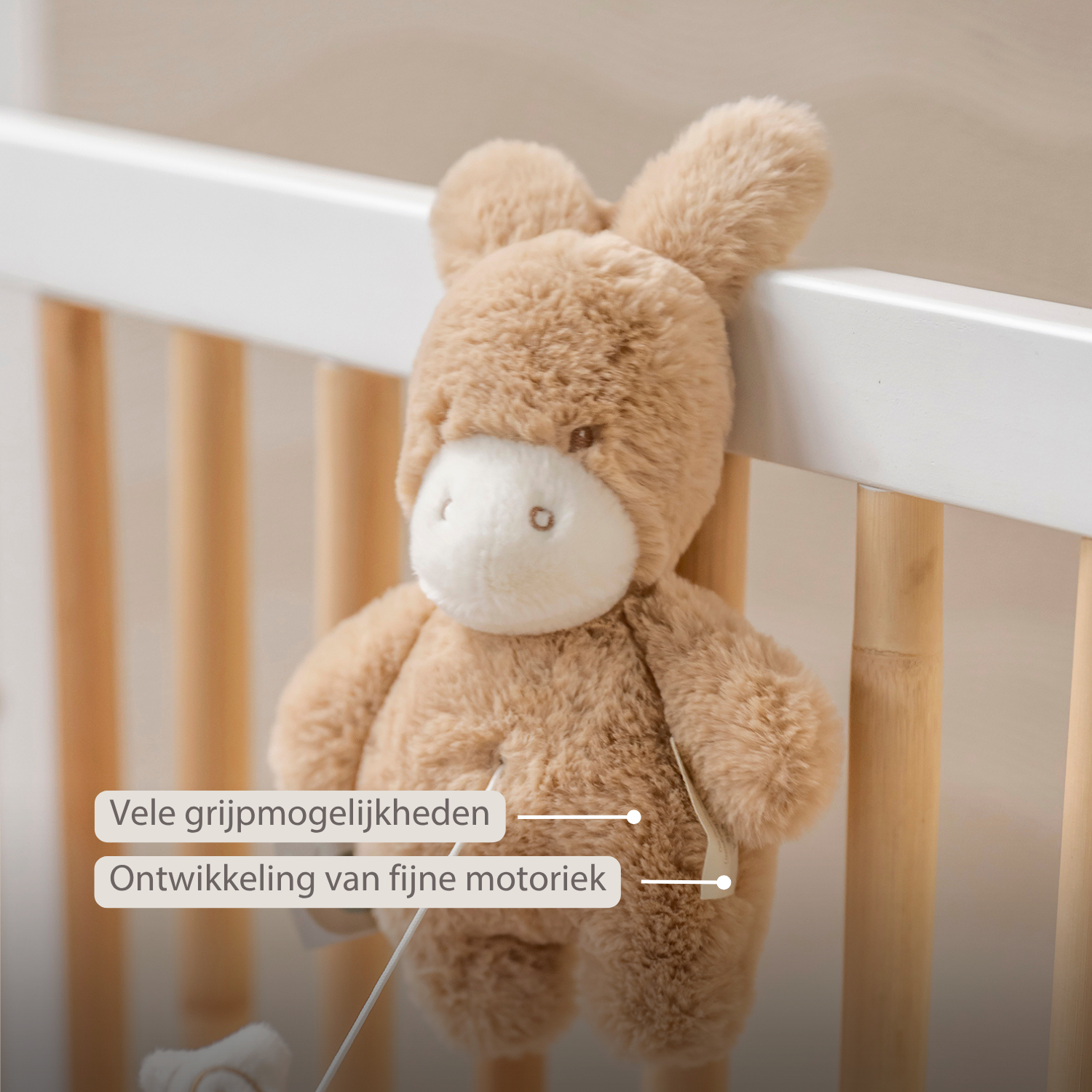 nattou-loulou-mini-spieluhr-esel-20-cm-karamell image 8