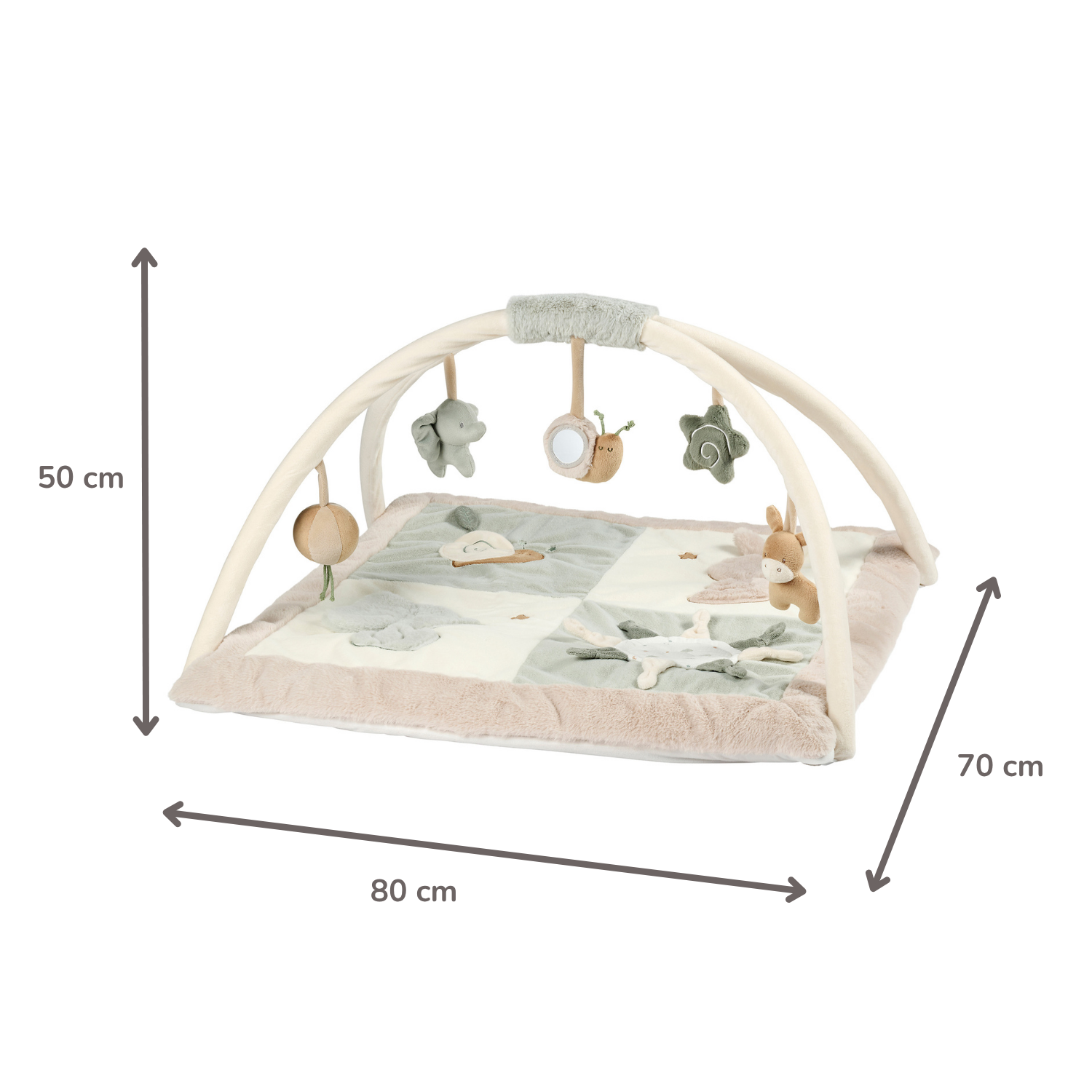 nattou-loulou-krabbeldecke-mit-bogen-80-x-80-cm-spieldecke image 6