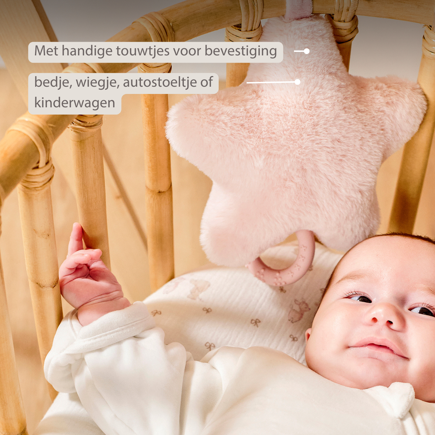 nattou-fanfan-musik-kuscheltier-stern-25-cm-rosa image 5