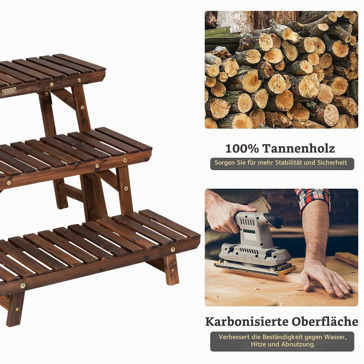 komfotteu-pflanzenst-nder-3-teilig-blumentreppe-holz-natur image 3