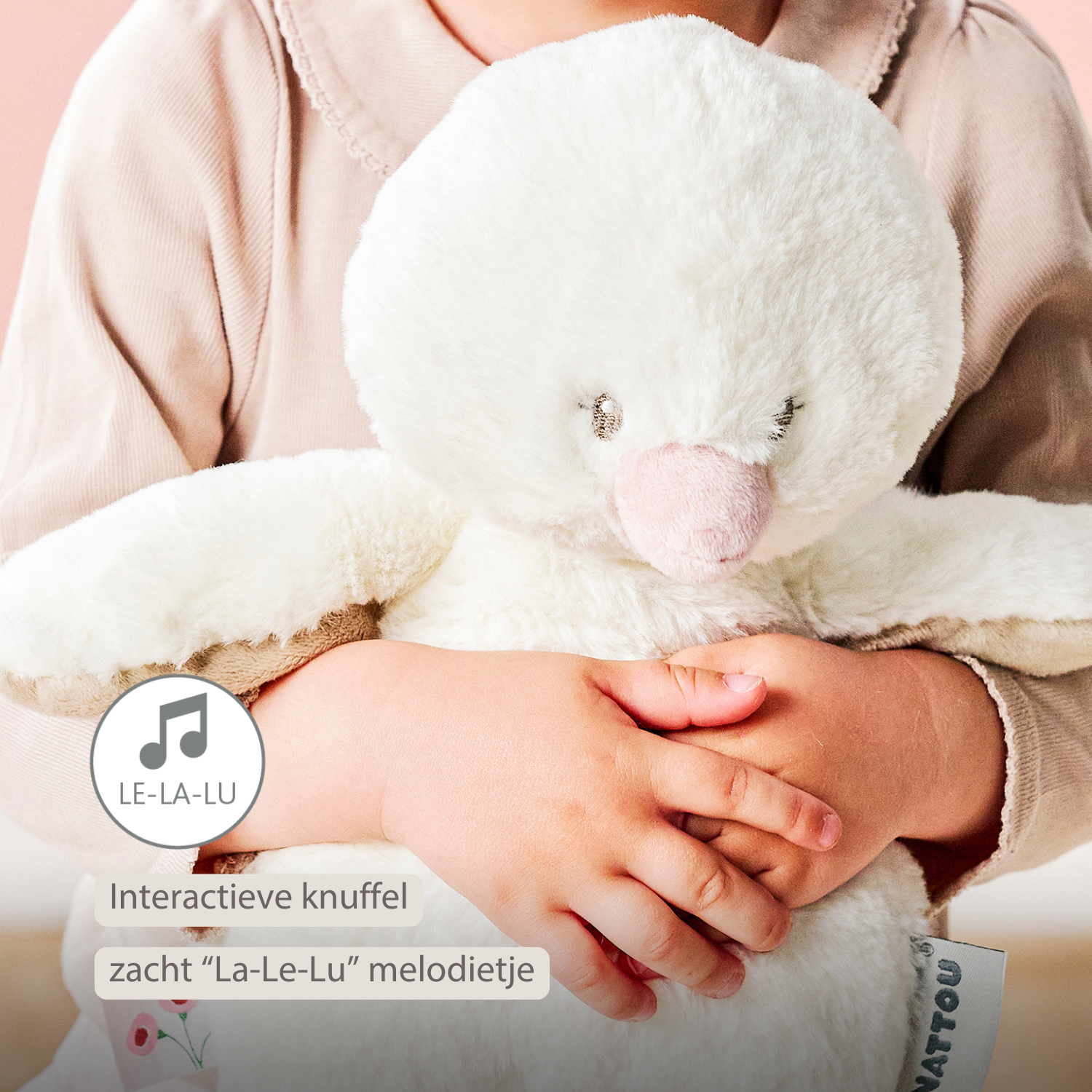nattou-fanfan-musik-kuscheltier-ente-30-cm-offwhite image 4