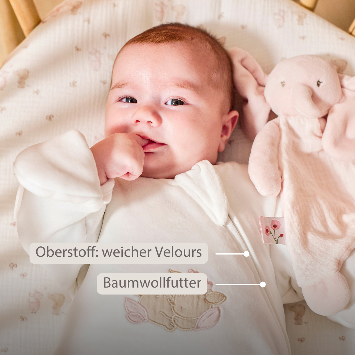 nattou-fanfan-babyschlafsack-60-cm-velours-mit-rmeln-tog-2-5 image 4