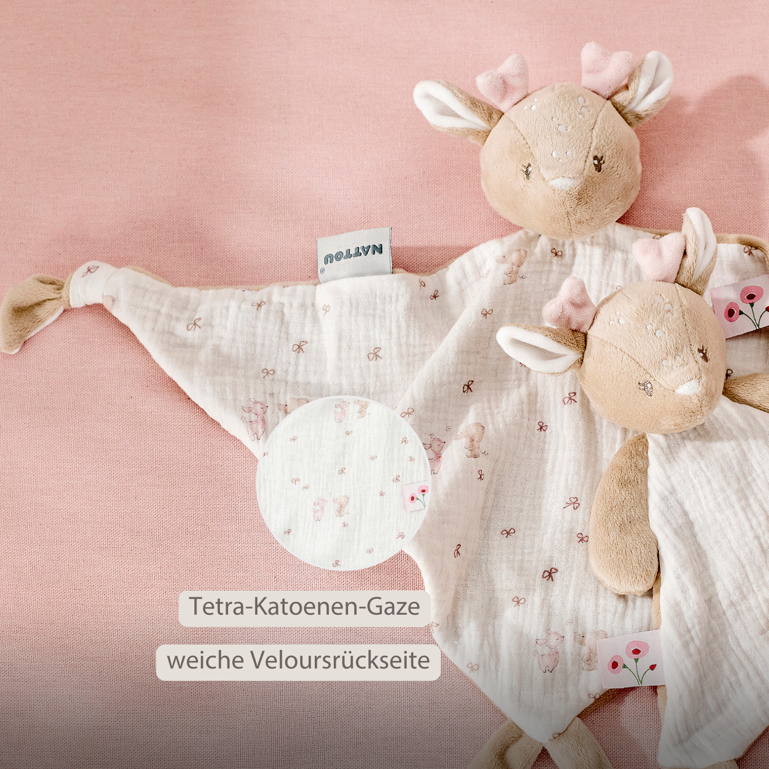 nattou-fanfan-baby-kuscheldecke-hirsch-65-x-40-cm-rosa image 4