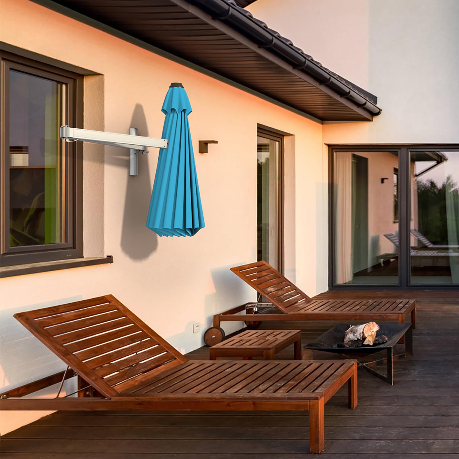 komfotteu-wandschirm-winkelverstellbar-250-cm-mit-sonnenschutz image 8