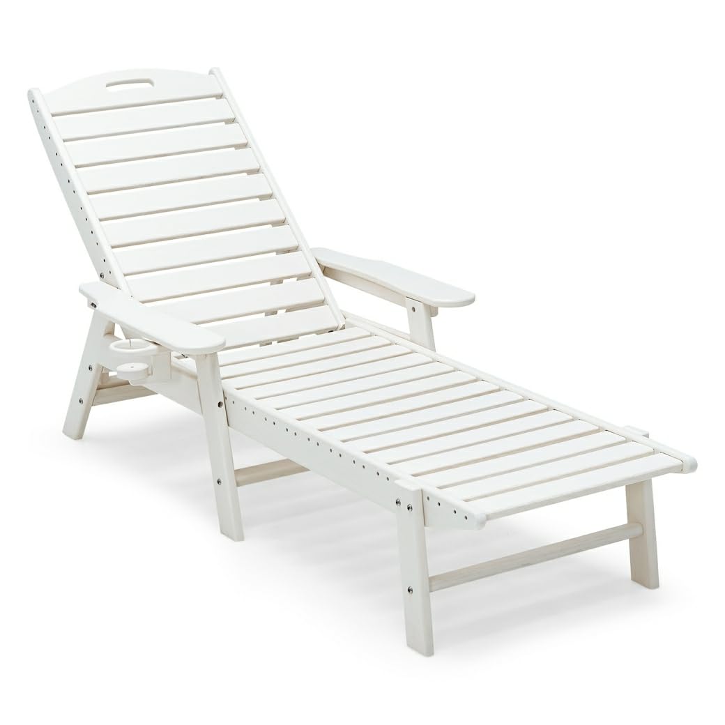 komfotteu-sonnenliege-gartenliege-hdpe-mit-armlehnen-und-getr-nkehalter-207-x-86 image 1
