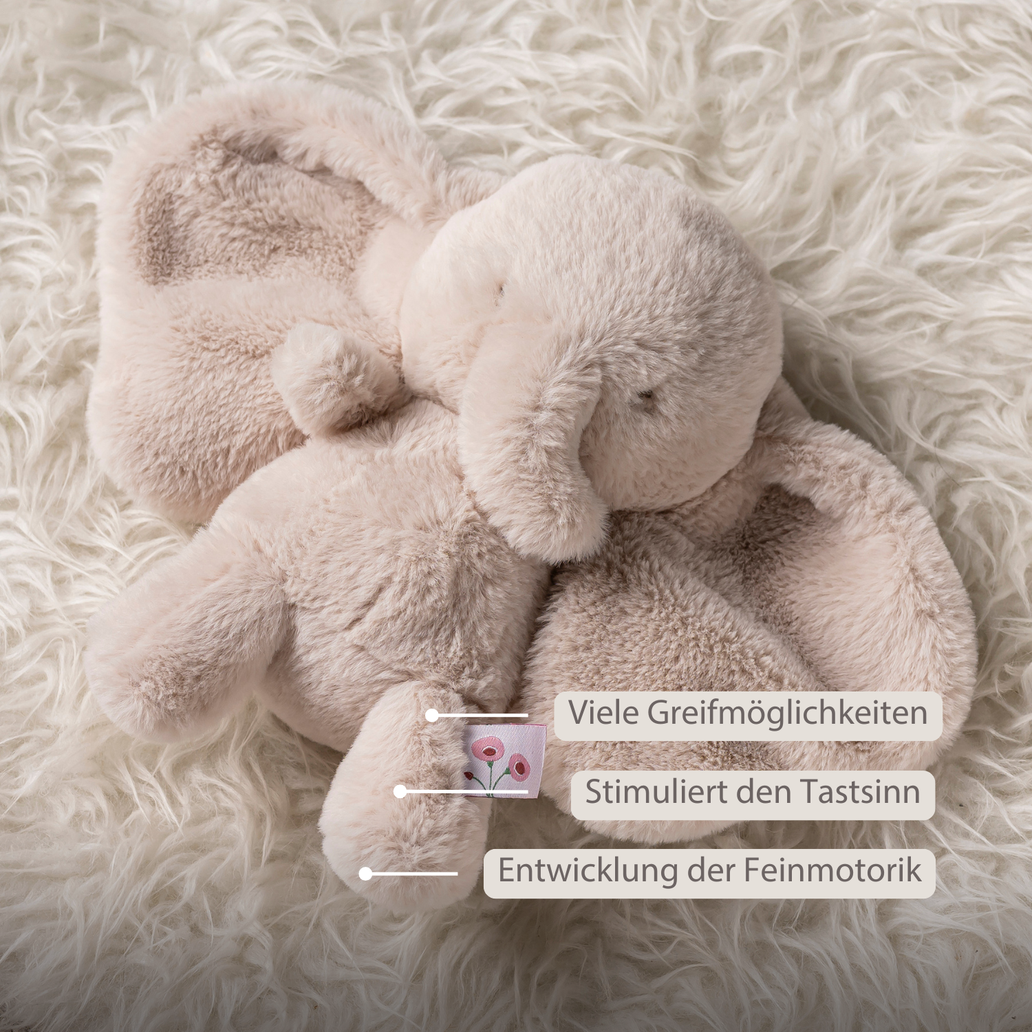 nattou-fanfan-kuscheltier-elefant-30-cm-sand image 3