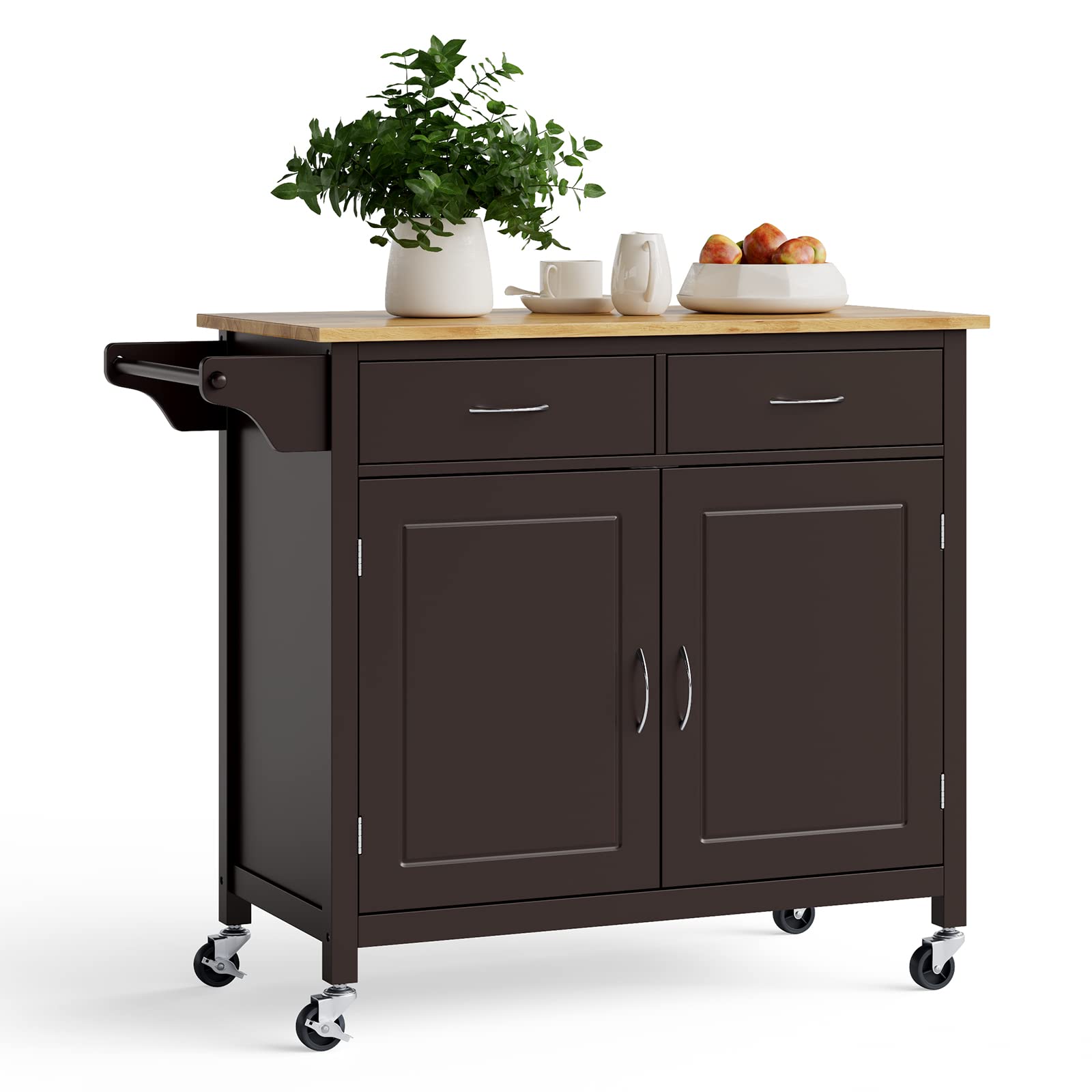 komfotteu-k-chenwagen-k-cheninsel-110-x-48-x-90-cm-mit-schubladen-braun image 8